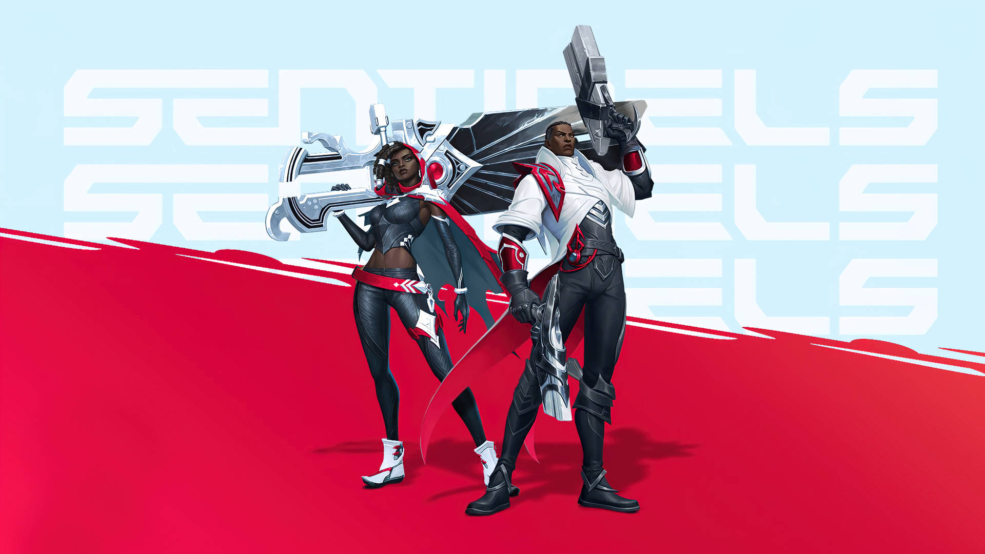 Senna and Lucian LoL Wallpapers