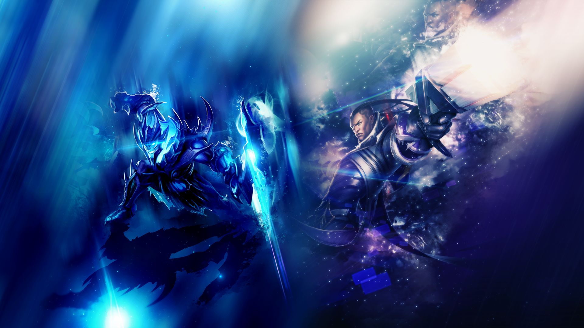 Senna and Lucian LoL Wallpapers