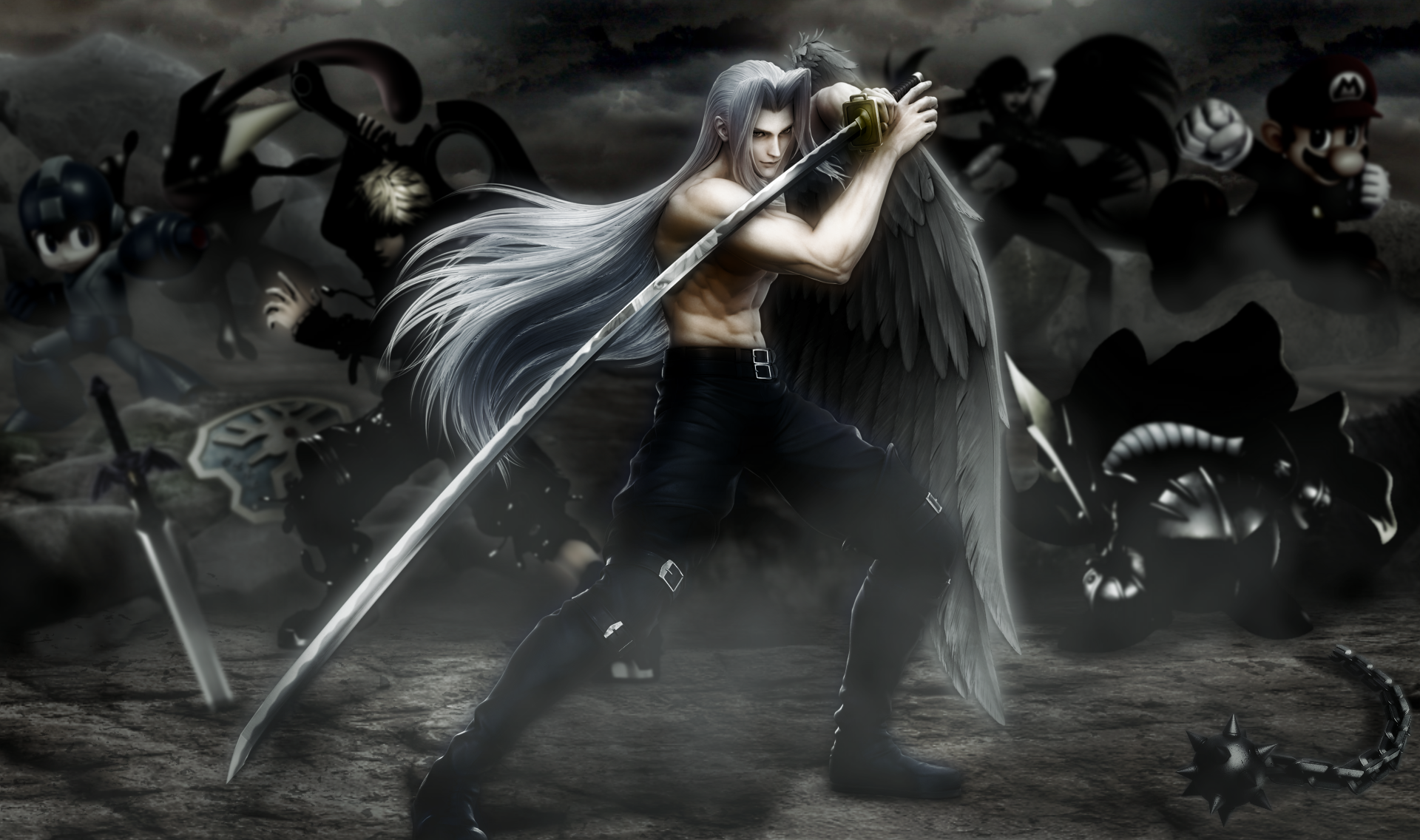 Sephiroth Super Smash Bros Wallpapers