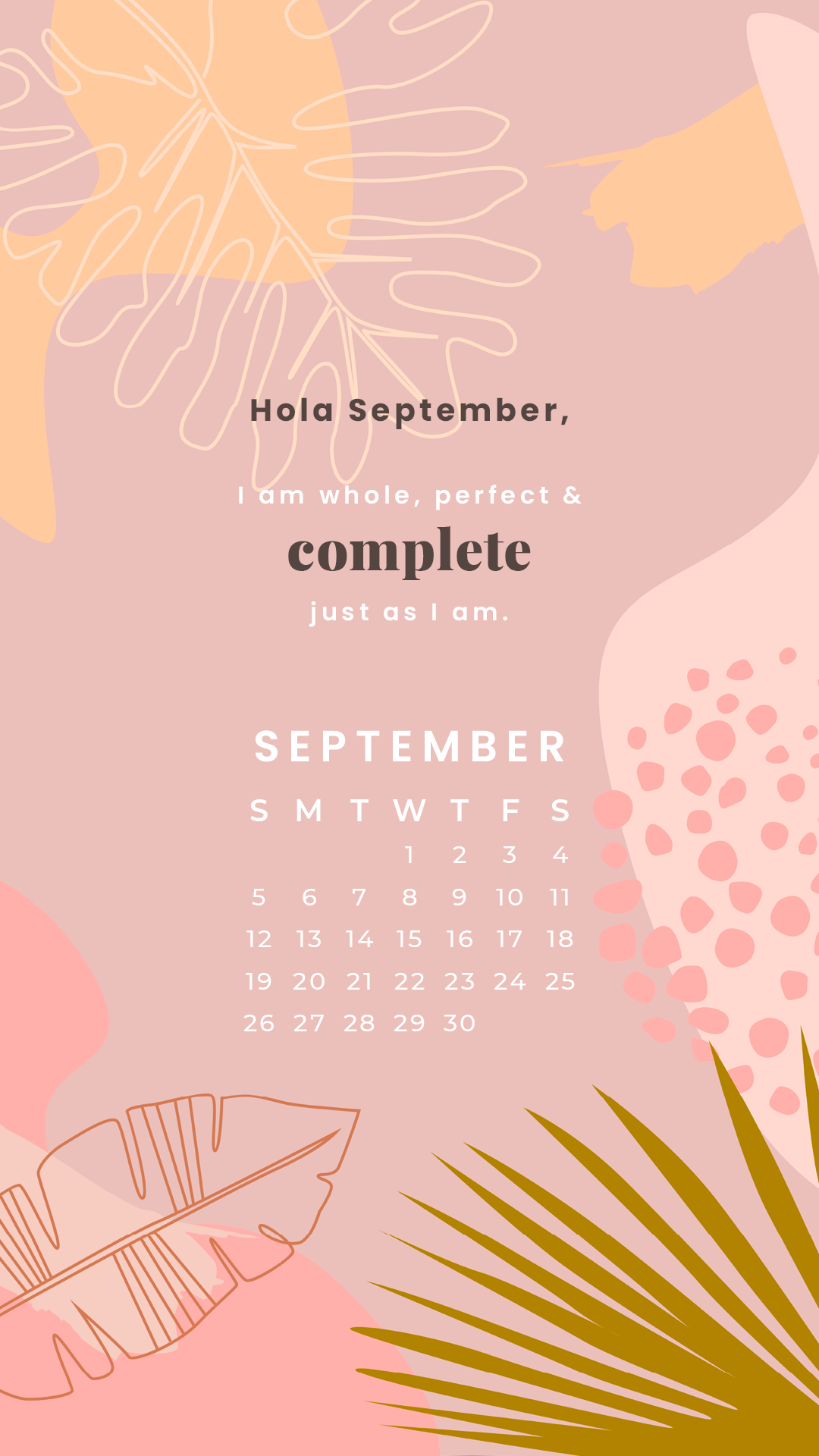 September 2021 Calendar Wallpapers