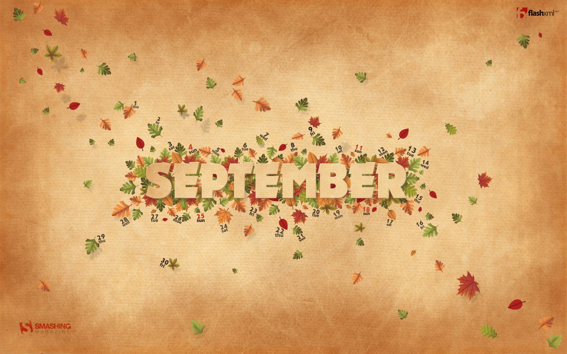 September Autumn Wallpapers