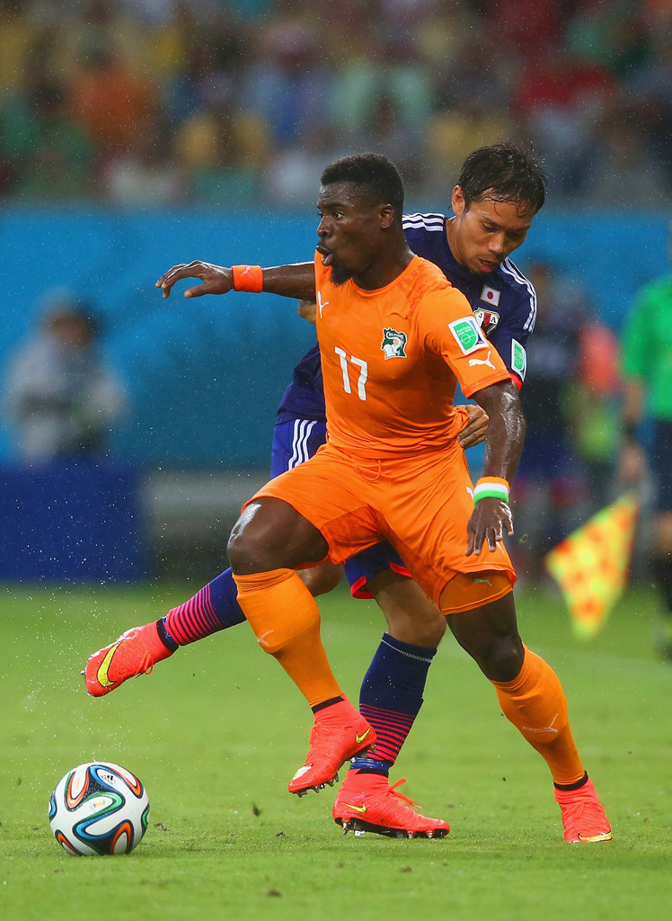 Serge Aurier Ivory Coast Player Wallpapers