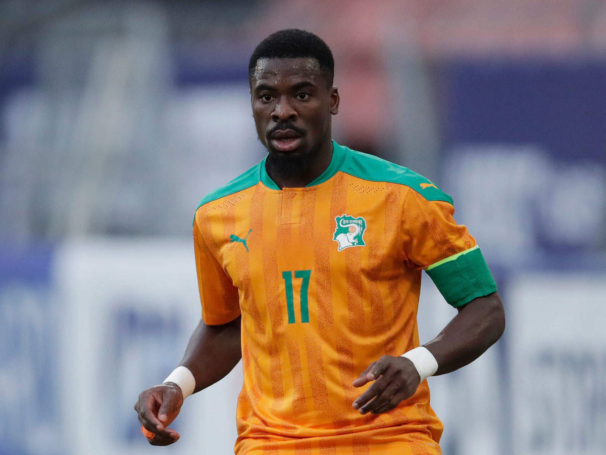 Serge Aurier Ivory Coast Player Wallpapers