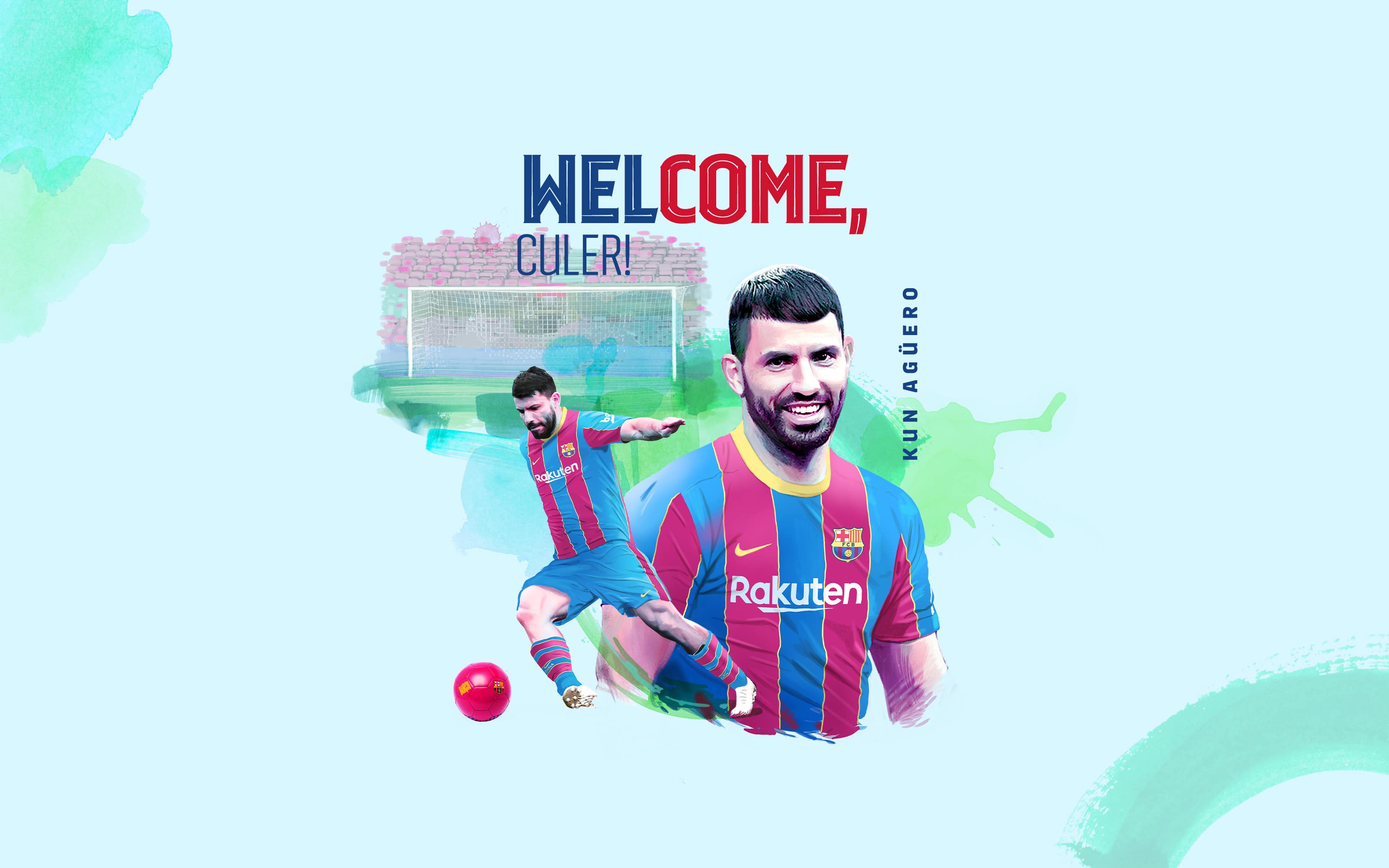 Sergio Aguero Barcelona Wallpapers