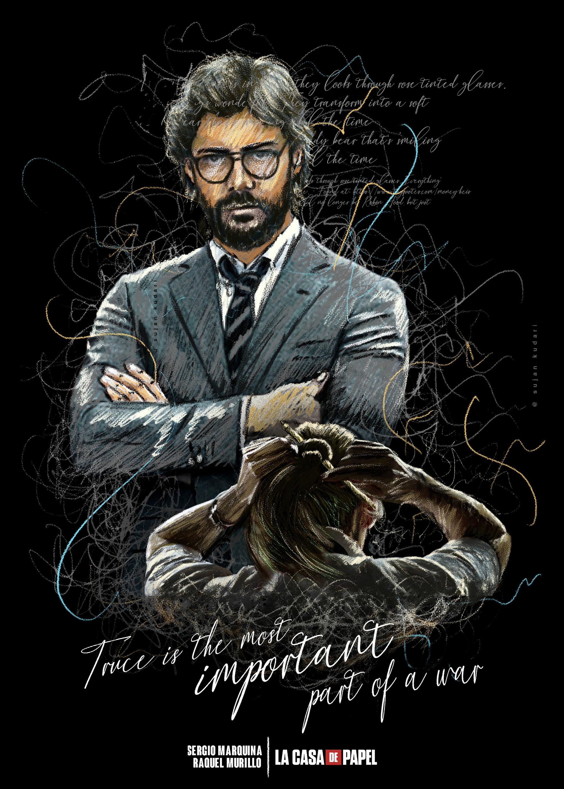 Sergio Marquina As The Professor Wallpapers