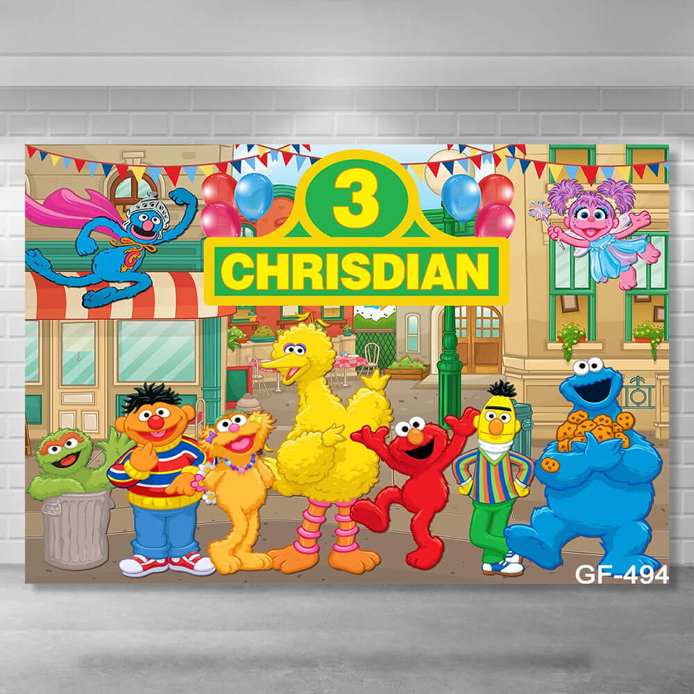 Sesame Street Background