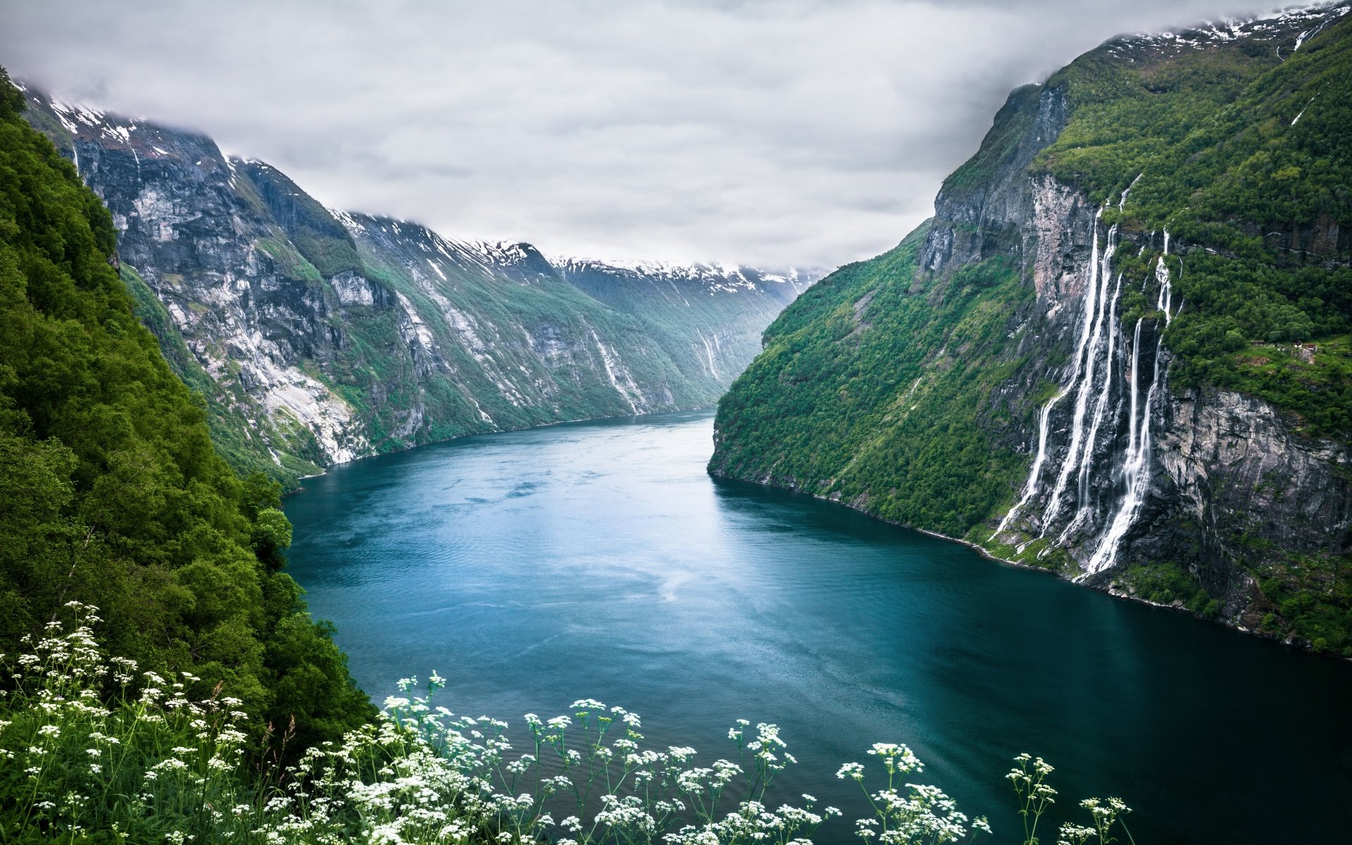 Seven Sisters Waterfall, Norway Wallpapers