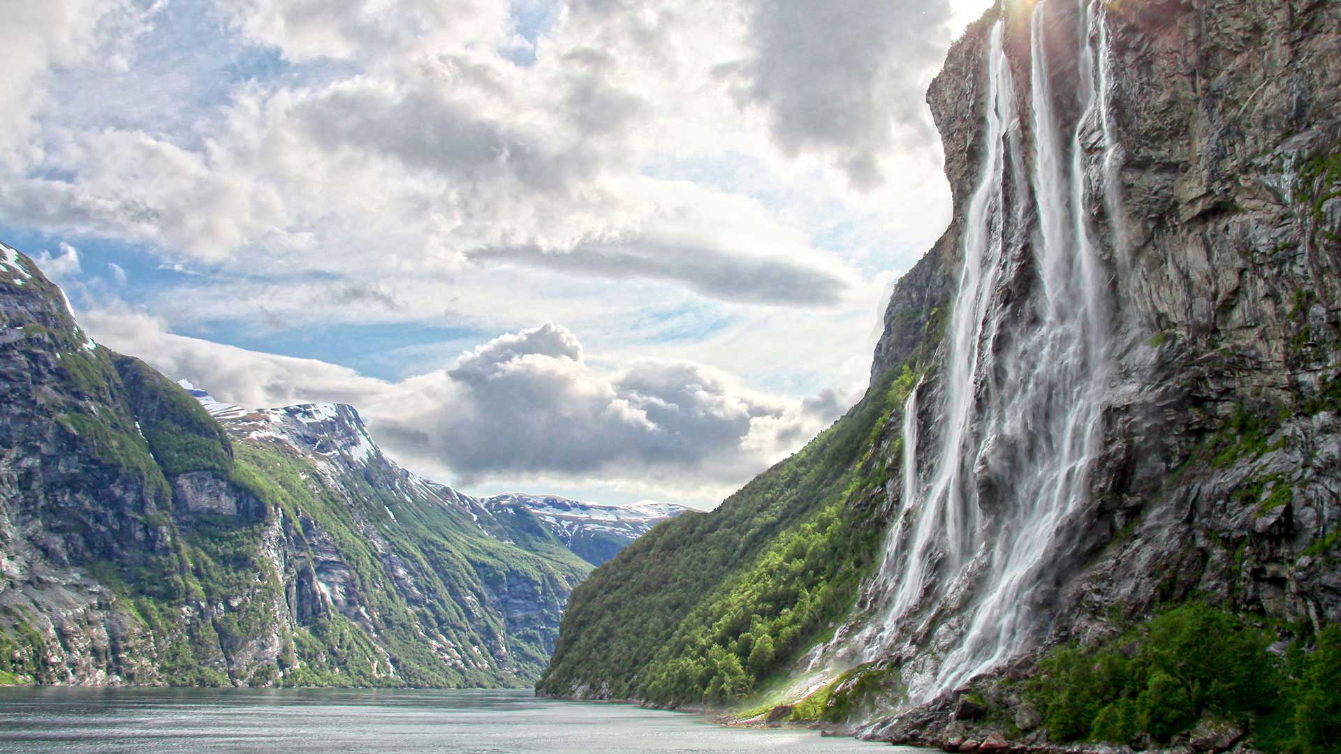 Seven Sisters Waterfall, Norway Wallpapers