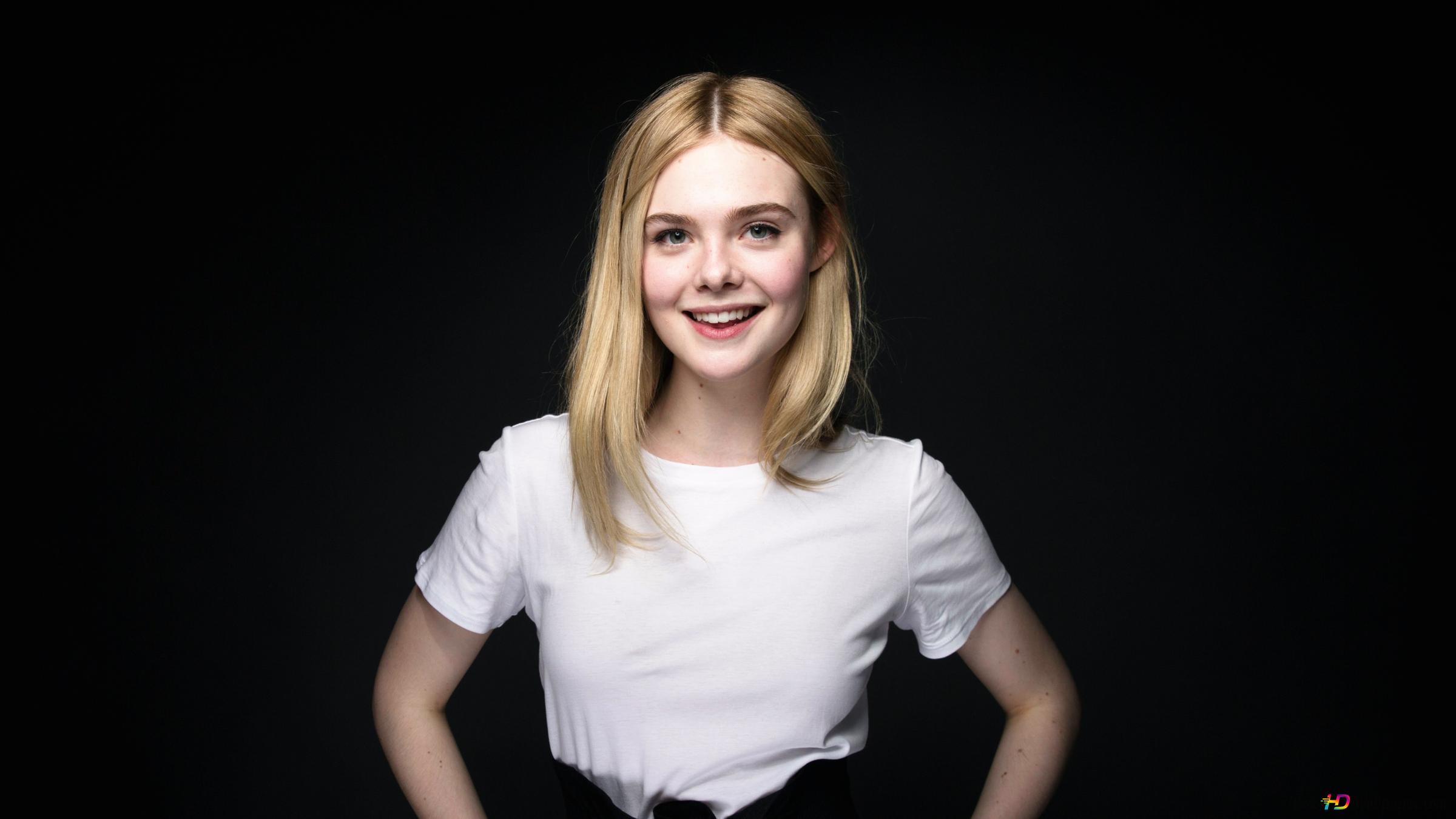 Sexy Elle Fanning Portrait Wallpapers