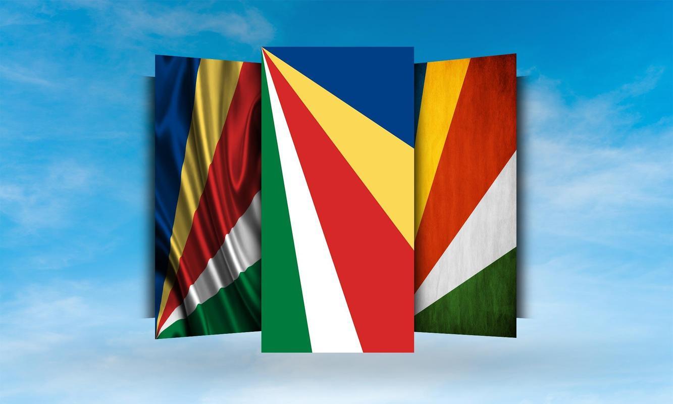 Seychelles Flag Wallpapers