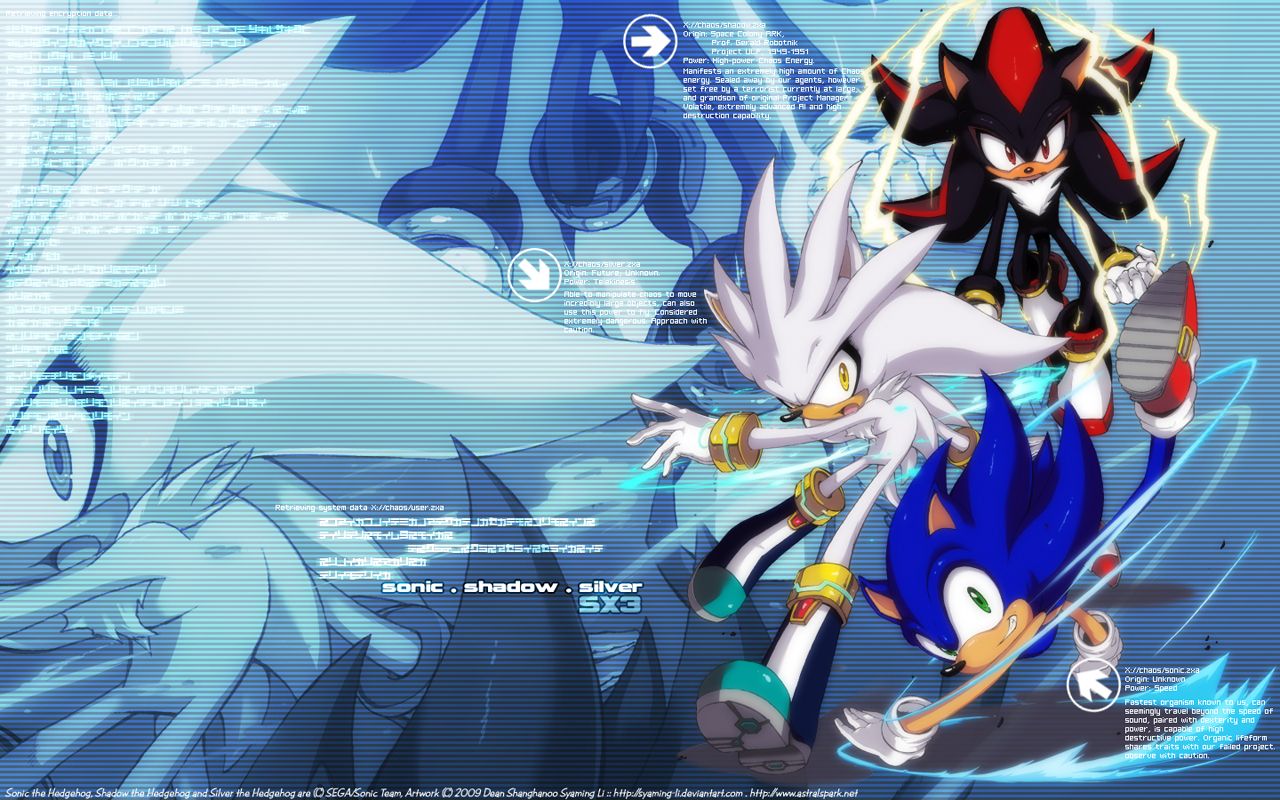 Shadow Silver Sonic Wallpapers