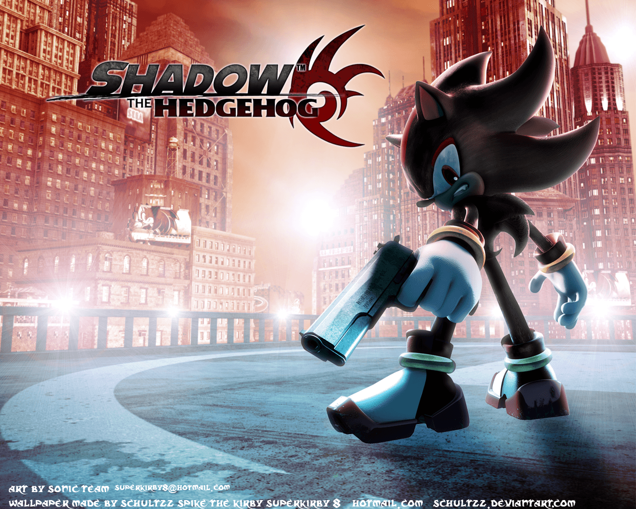 Shadow The Hedgehog Fireart Wallpapers