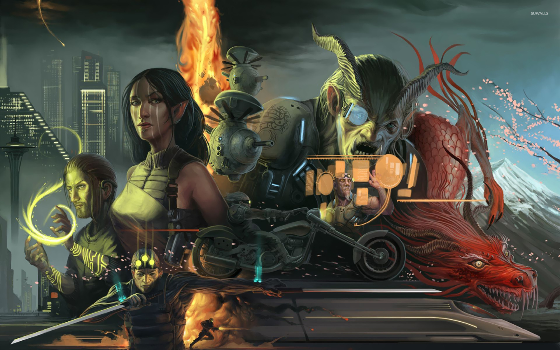 Shadowrun 1920X1080 Wallpapers