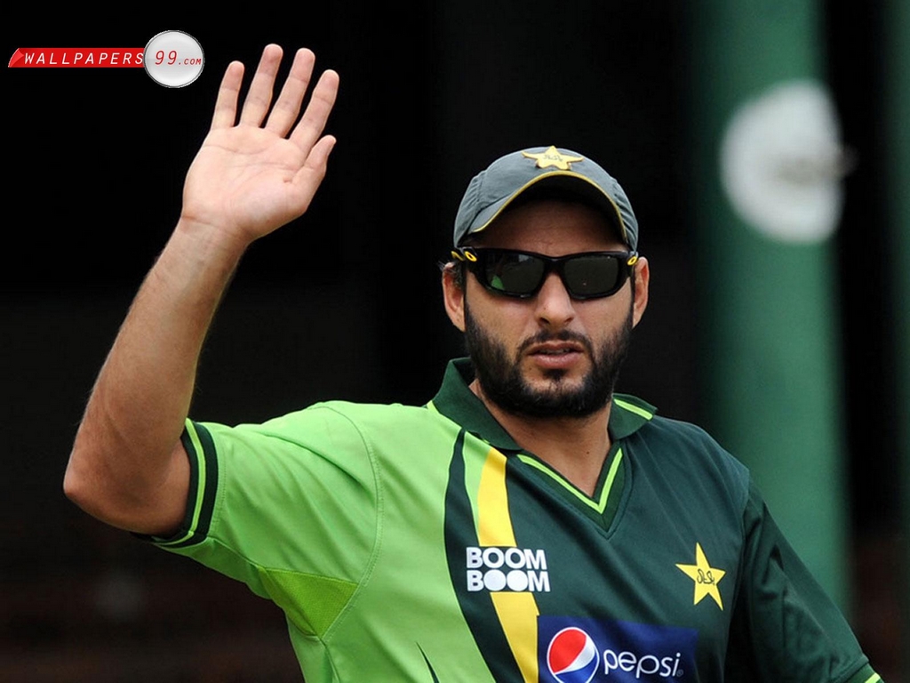 Shahid Afridi Pictures Wallpapers