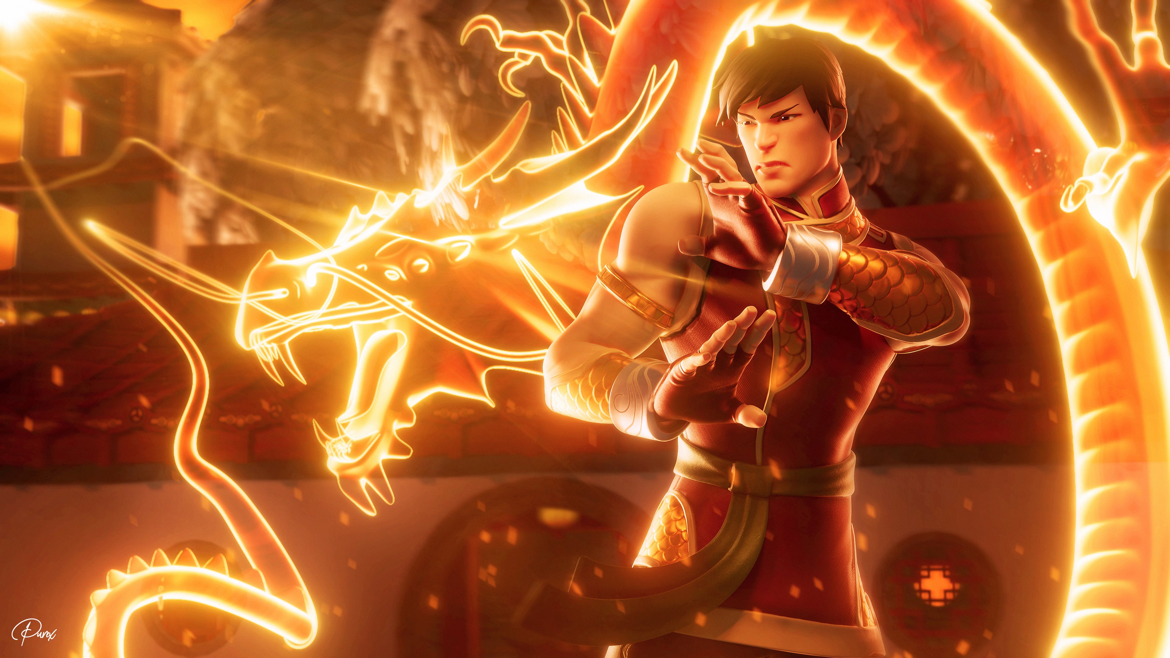 Shang-Chi Fortnite Wallpapers