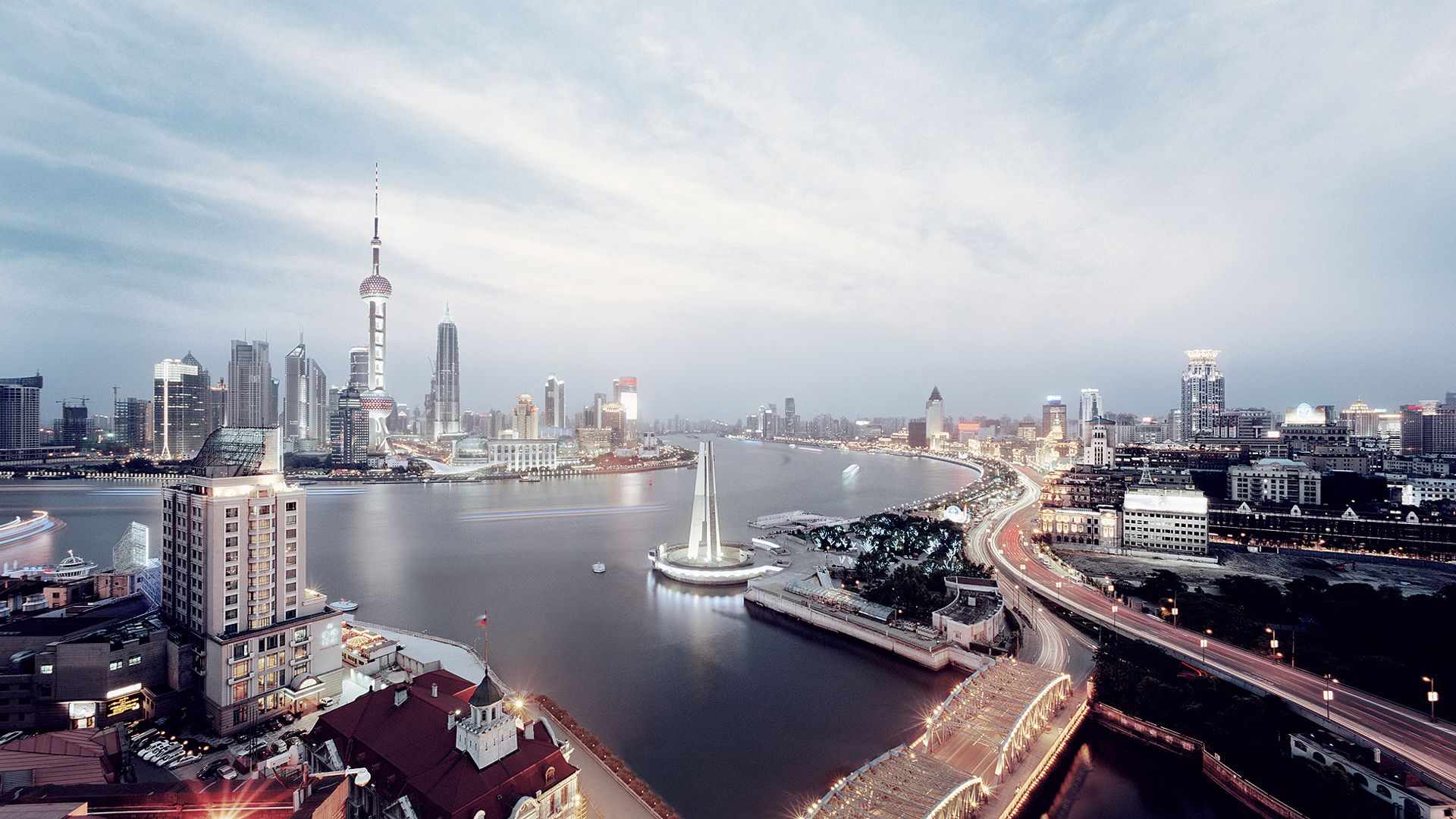 Shanghai Cityscape Wallpapers