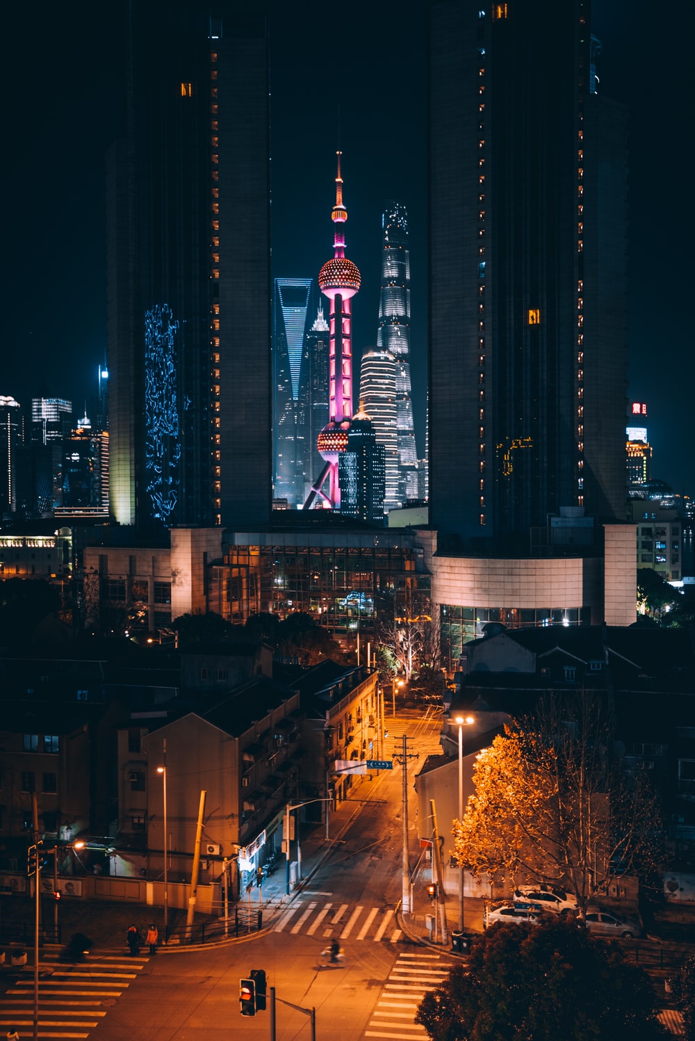 Shanghai Day And Night Wallpapers