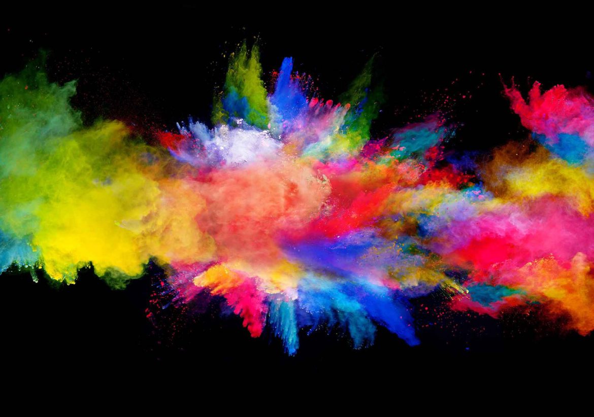 Sharp Color Explosion Wallpapers