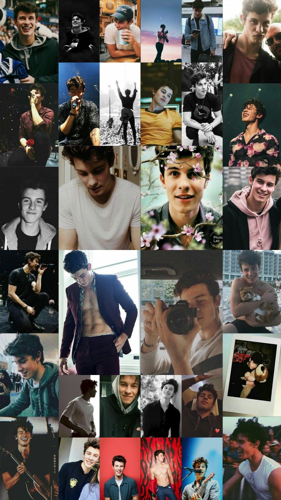 Shawn Mendes Collage Wallpapers