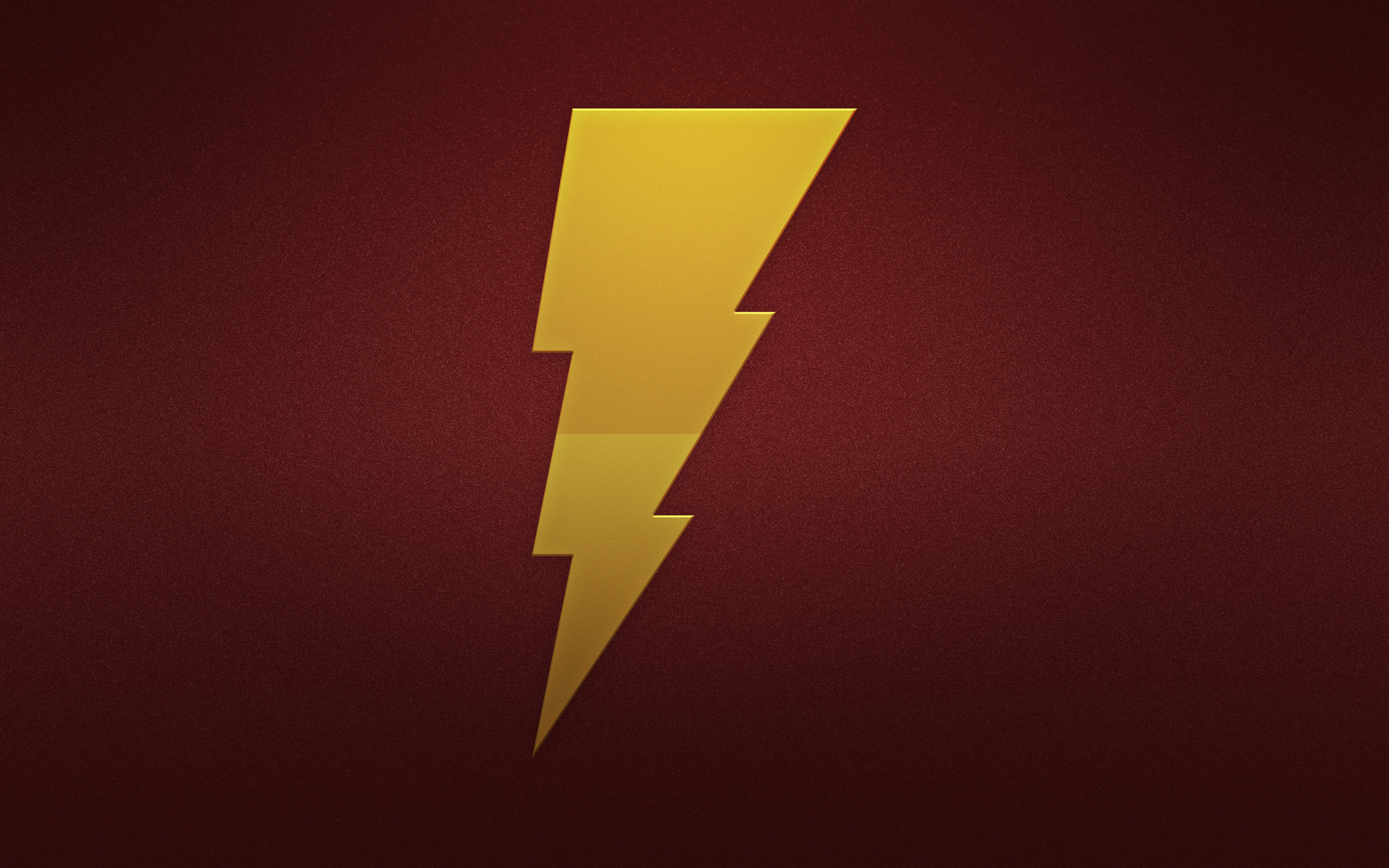 Shazam Minimal Artwork Wallpapers