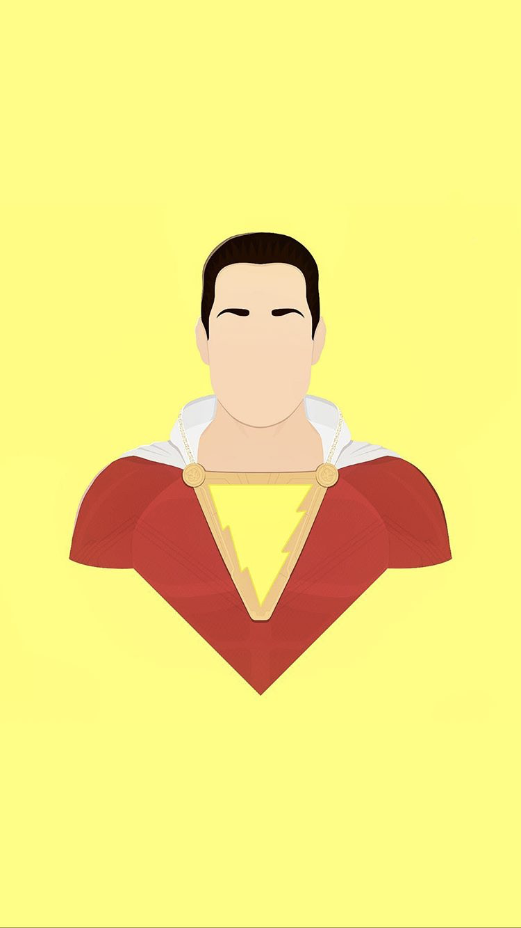 Shazam Minimal Artwork Wallpapers