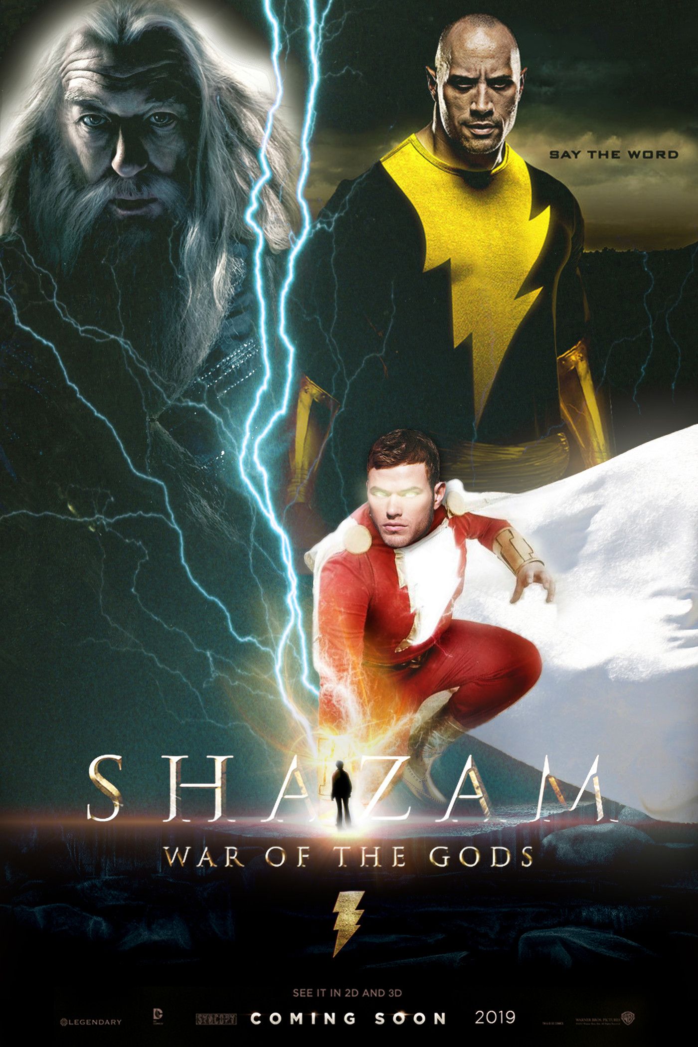 Shazam Movie Poster Wallpapers