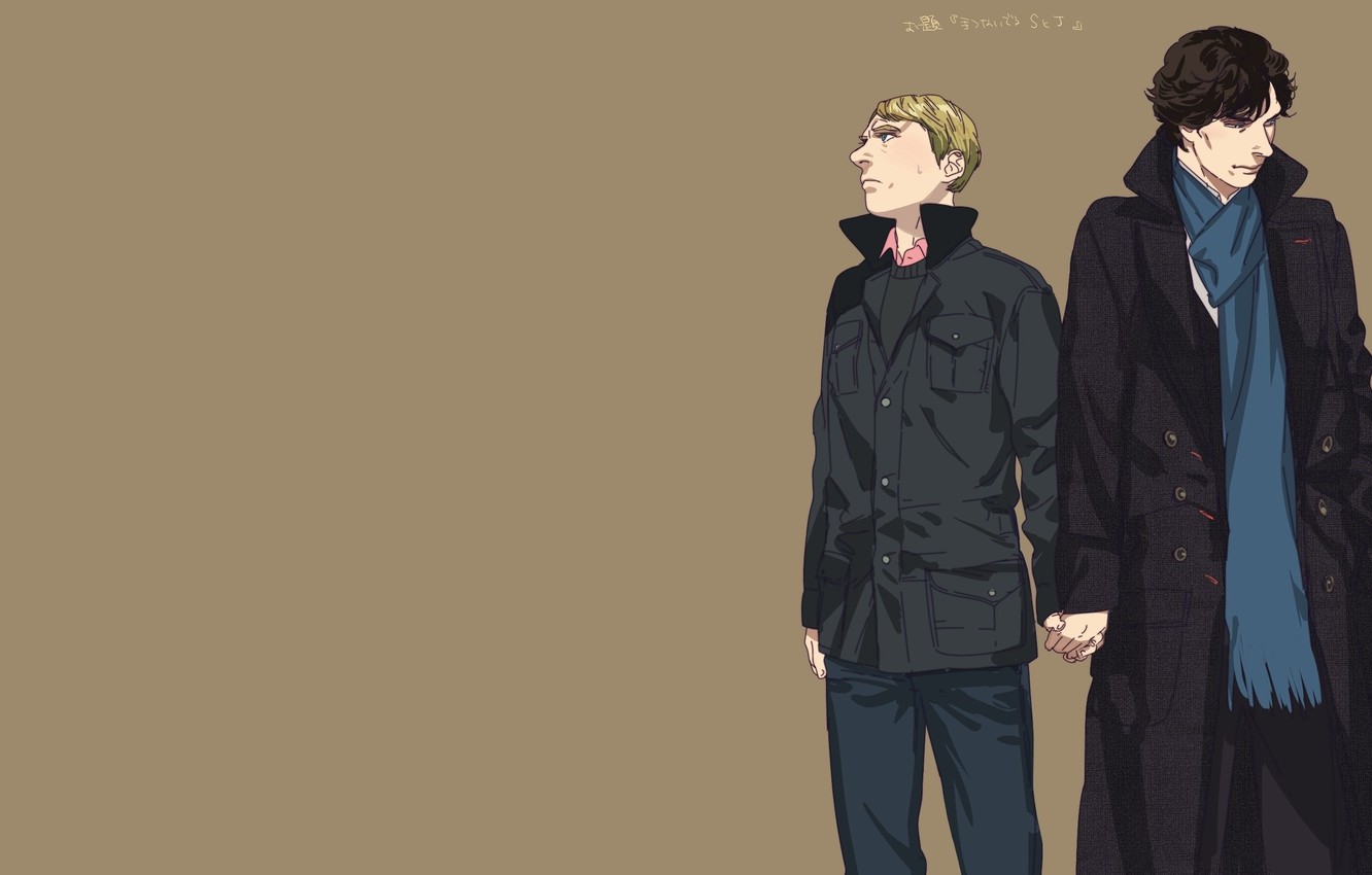 Sherlock Anime Art Wallpapers