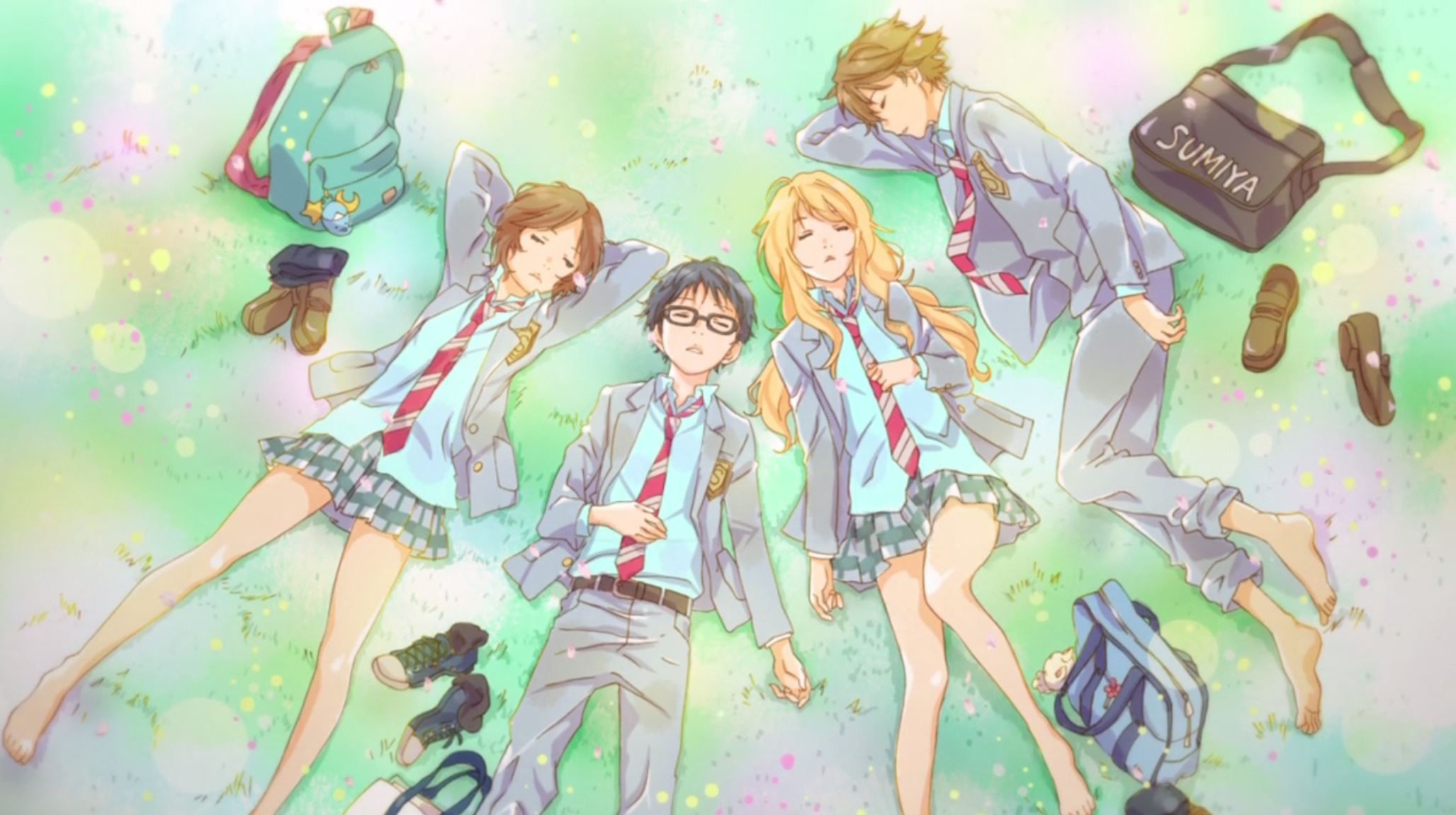 Shigatsu Wa Kimi No Uso 1080P Wallpapers