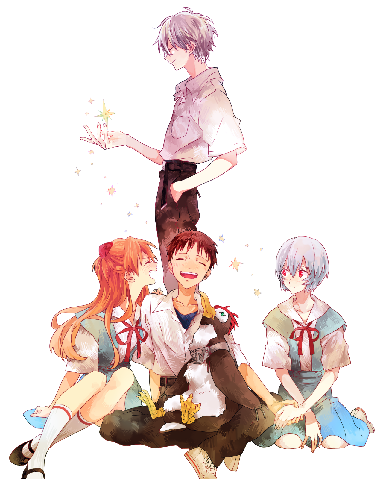 Shinji Ikari &Amp; Kaworu Nagisa Neon Genesis Evangelion Wallpapers