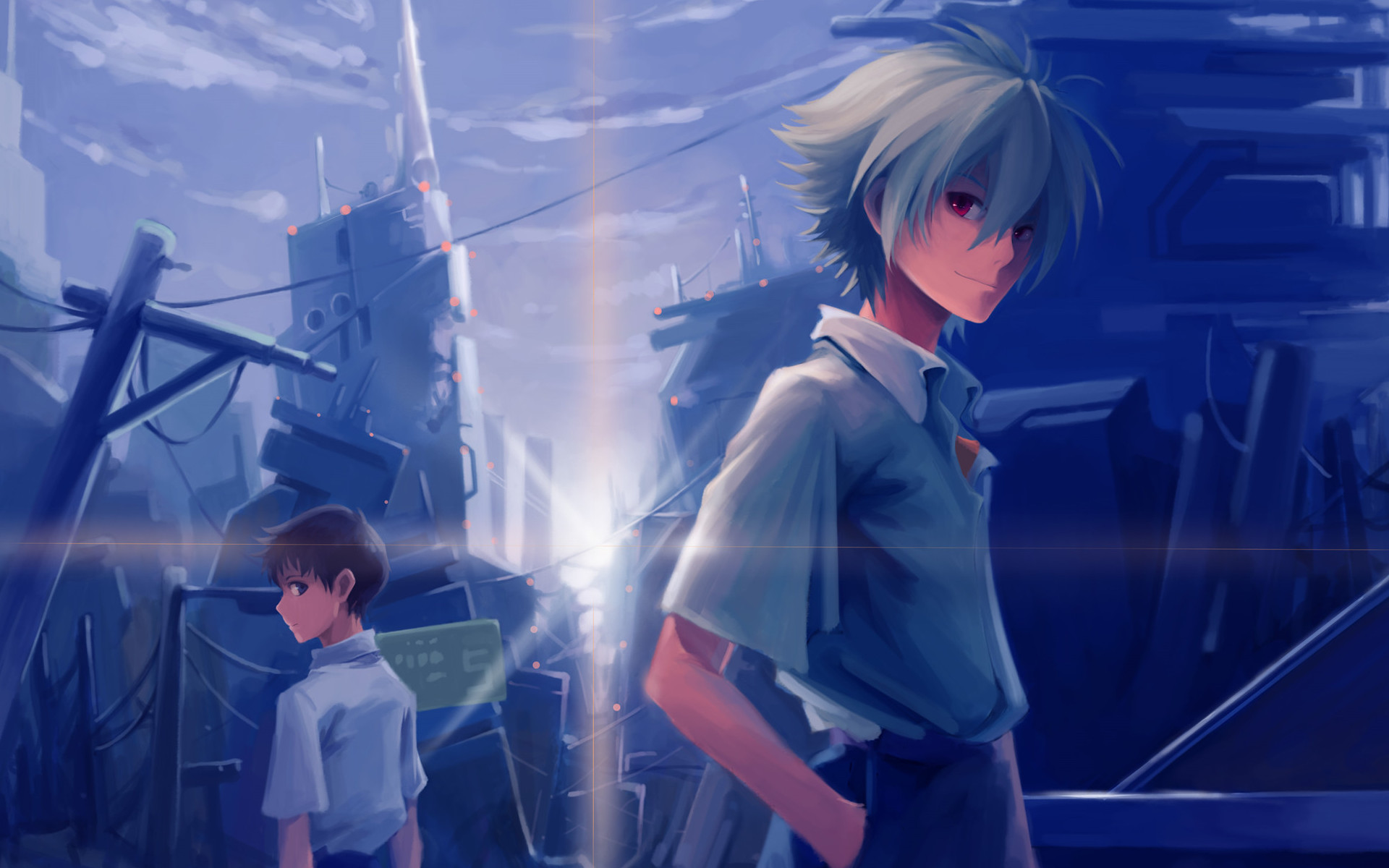 Shinji Ikari &Amp; Kaworu Nagisa Neon Genesis Evangelion Wallpapers