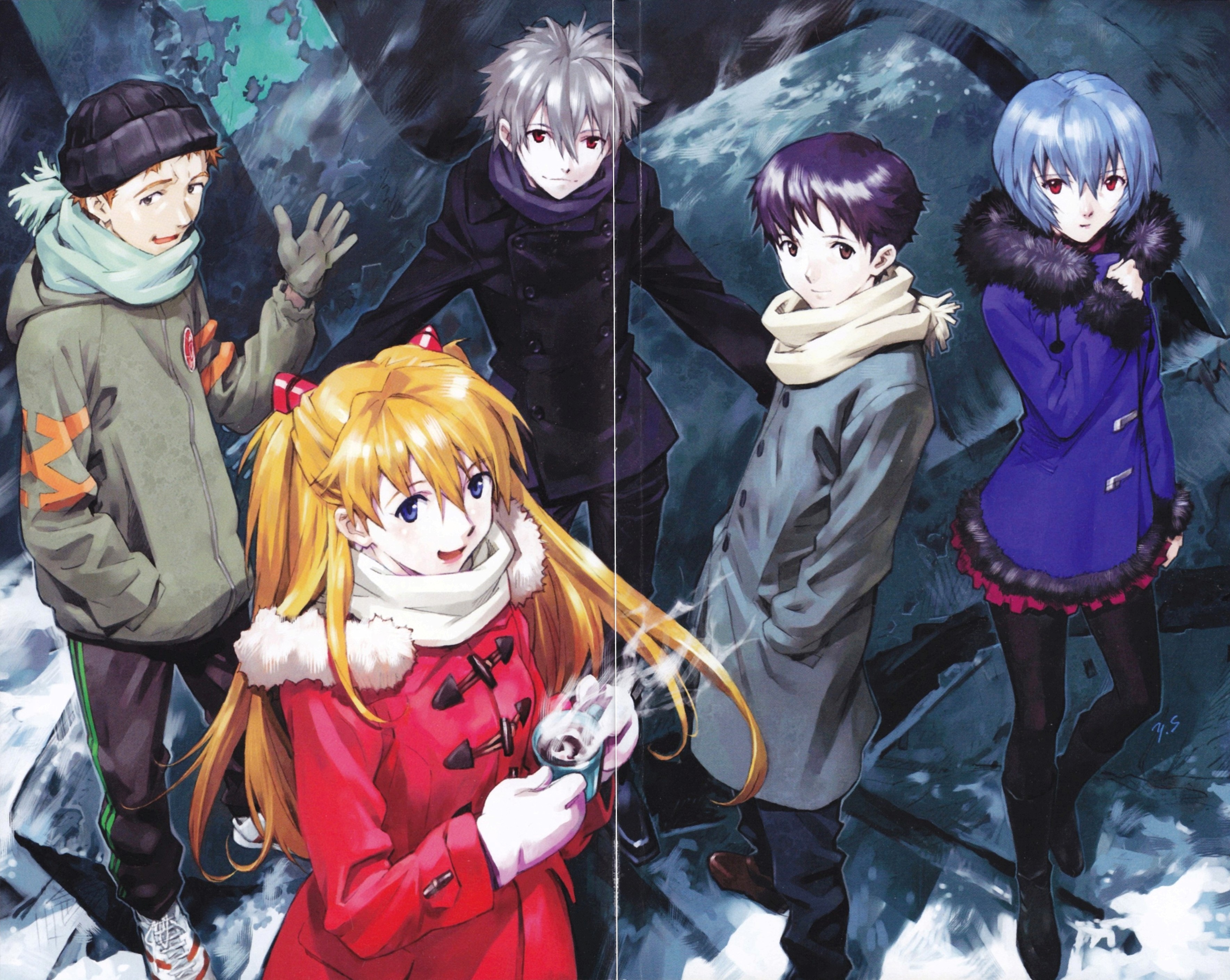 Shinji Ikari &Amp; Kaworu Nagisa Neon Genesis Evangelion Wallpapers