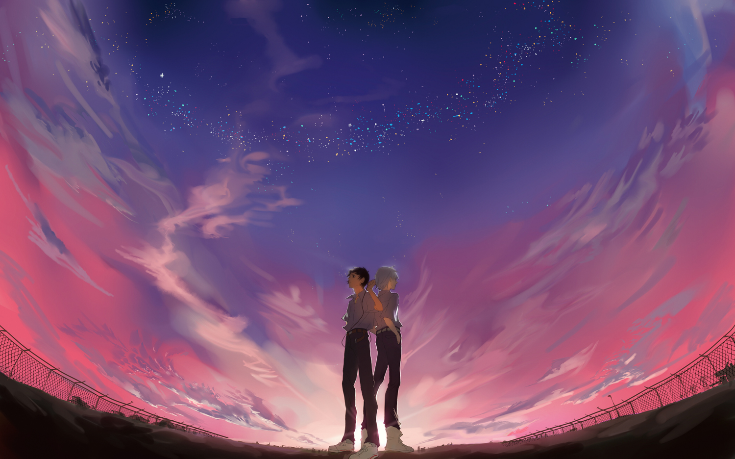 Shinji Ikari &Amp; Kaworu Nagisa Neon Genesis Evangelion Wallpapers