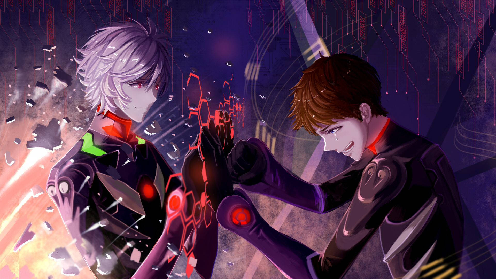 Shinji Ikari &Amp; Kaworu Nagisa Neon Genesis Evangelion Wallpapers