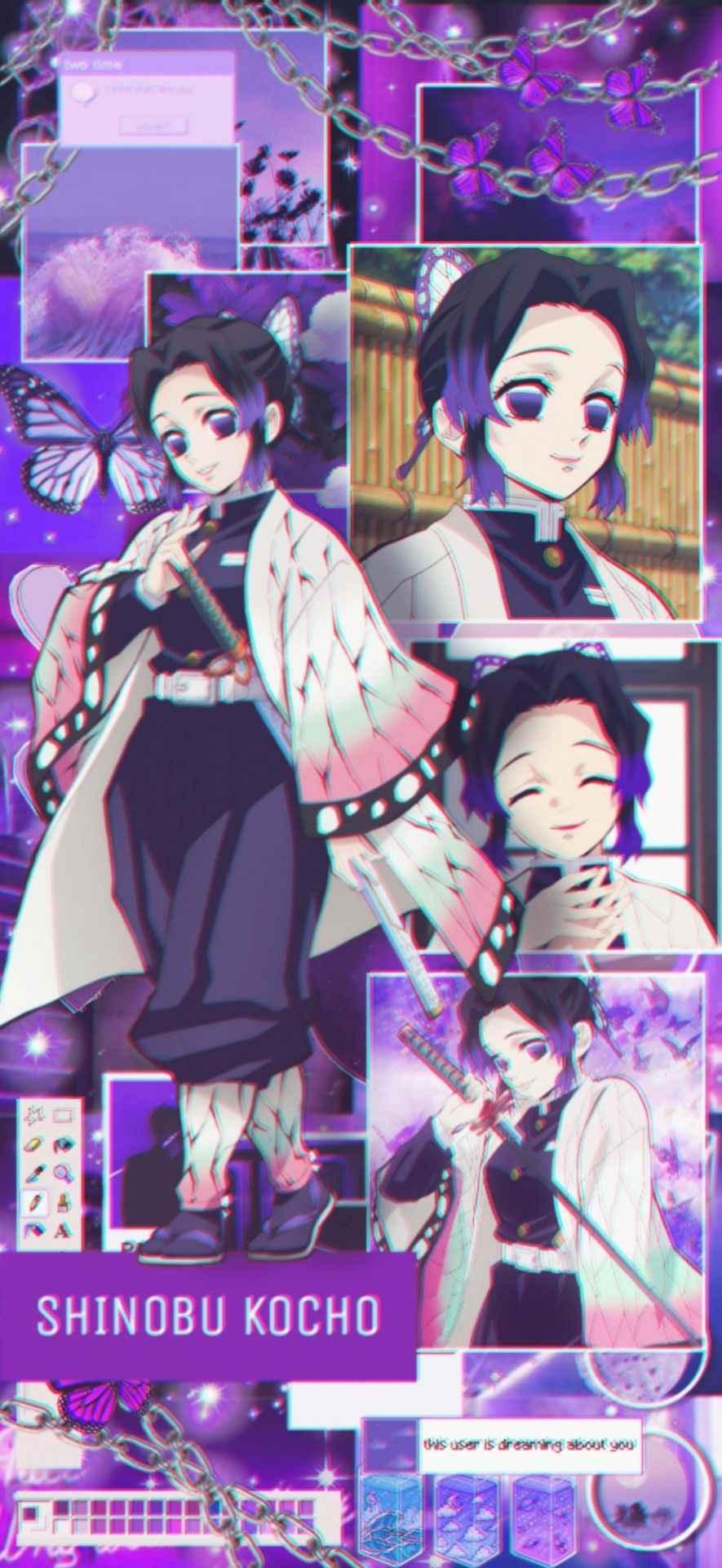 Shinobu Kocho Aesthetic Wallpapers