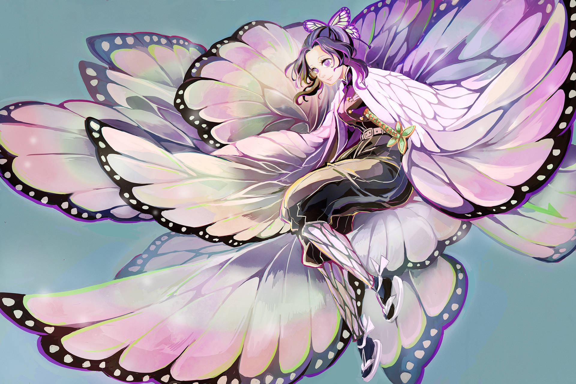 Shinobu Kocho Butterfly Wallpapers