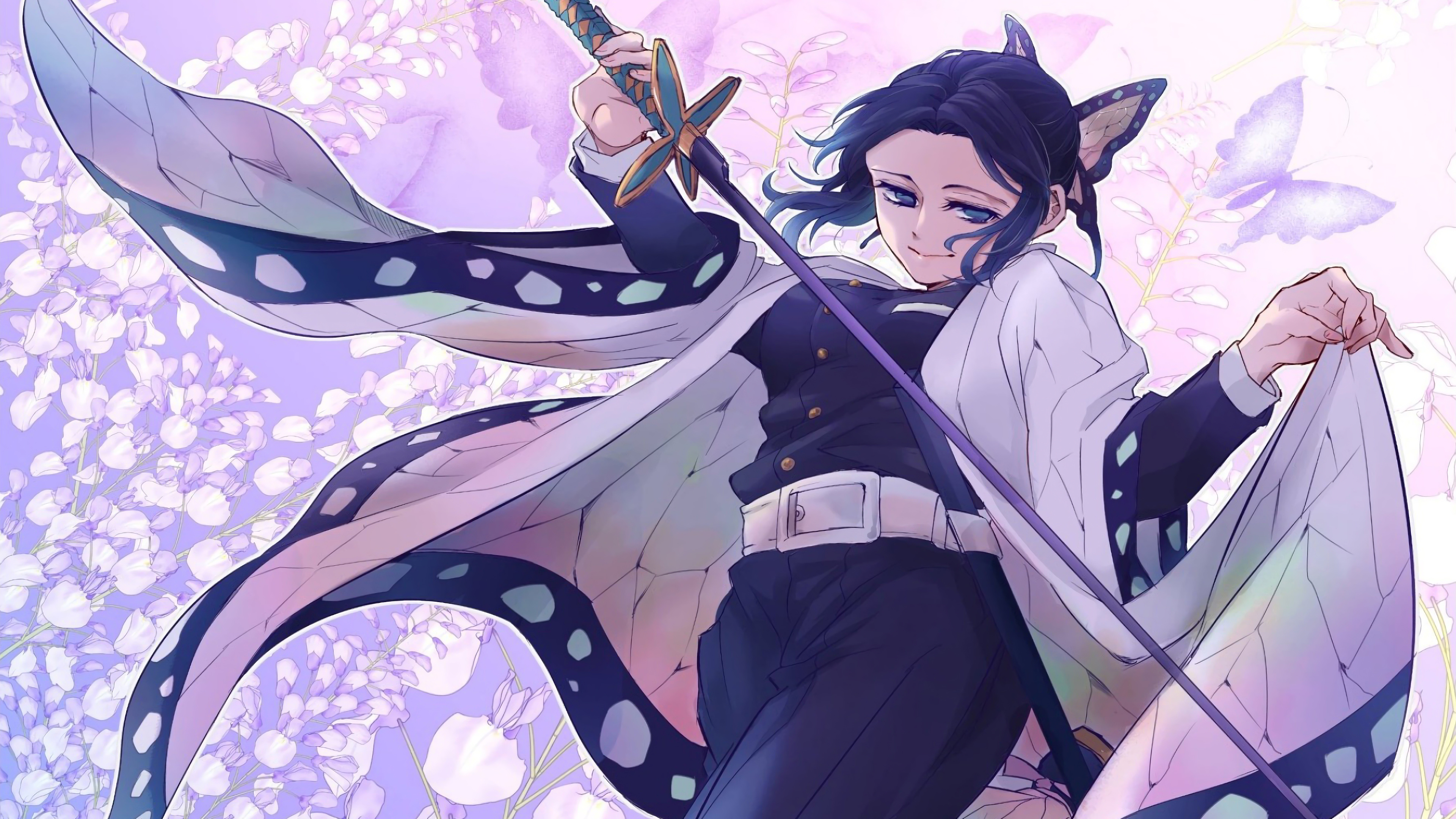 Shinobu Kochou Kimetsu No Yaiba Wallpapers