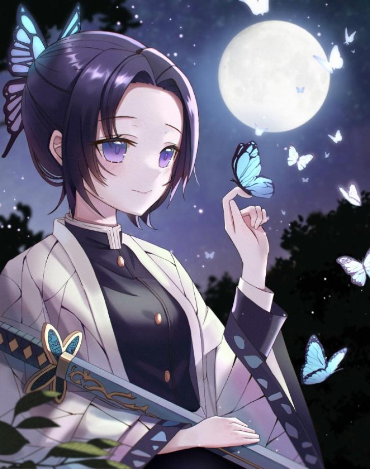 Shinobu Kochou Kimetsu No Yaiba Wallpapers