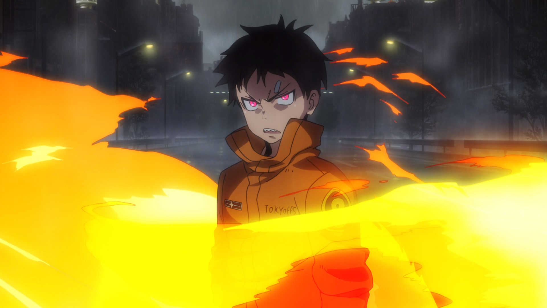 Shinra Kusakabe In Fire Force Wallpapers