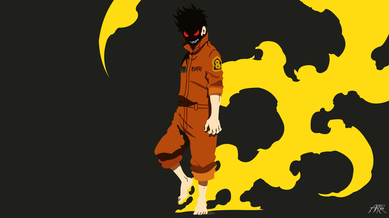 Shinra Kusakabe In Fire Force Wallpapers