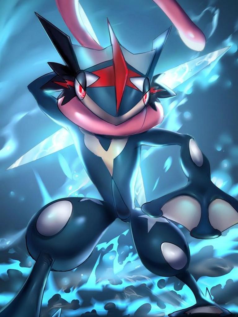 Shiny Ash Greninja Wallpapers