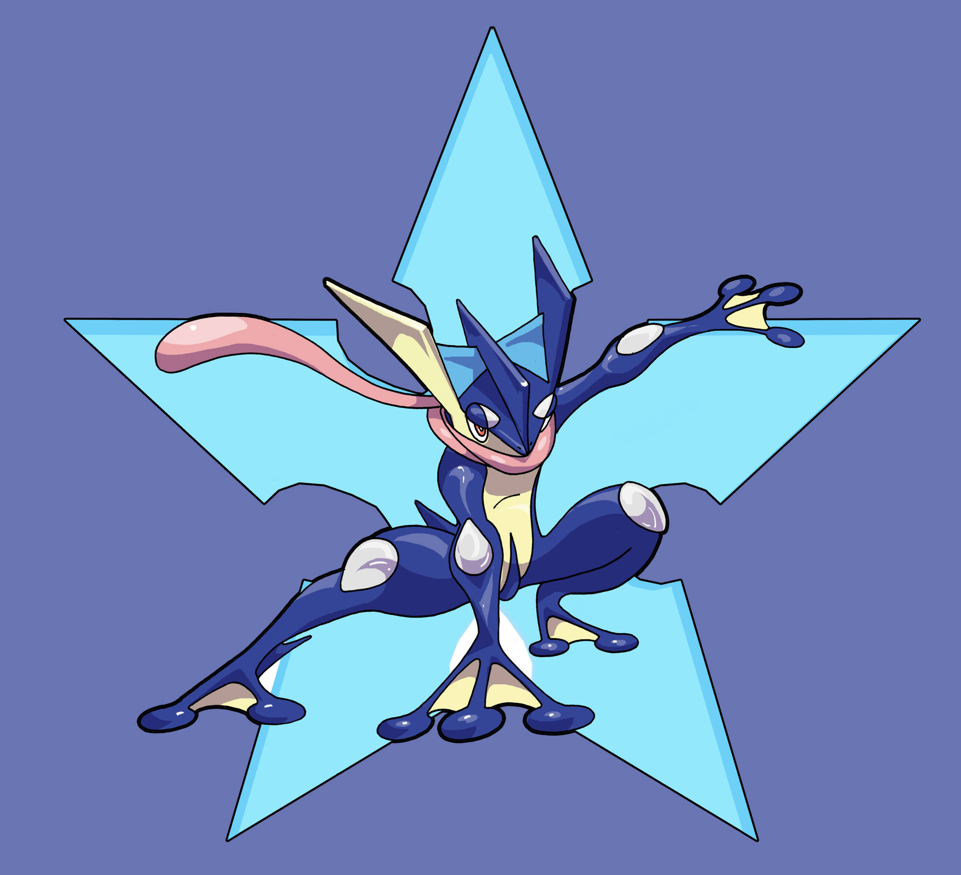 Shiny Ash Greninja Wallpapers