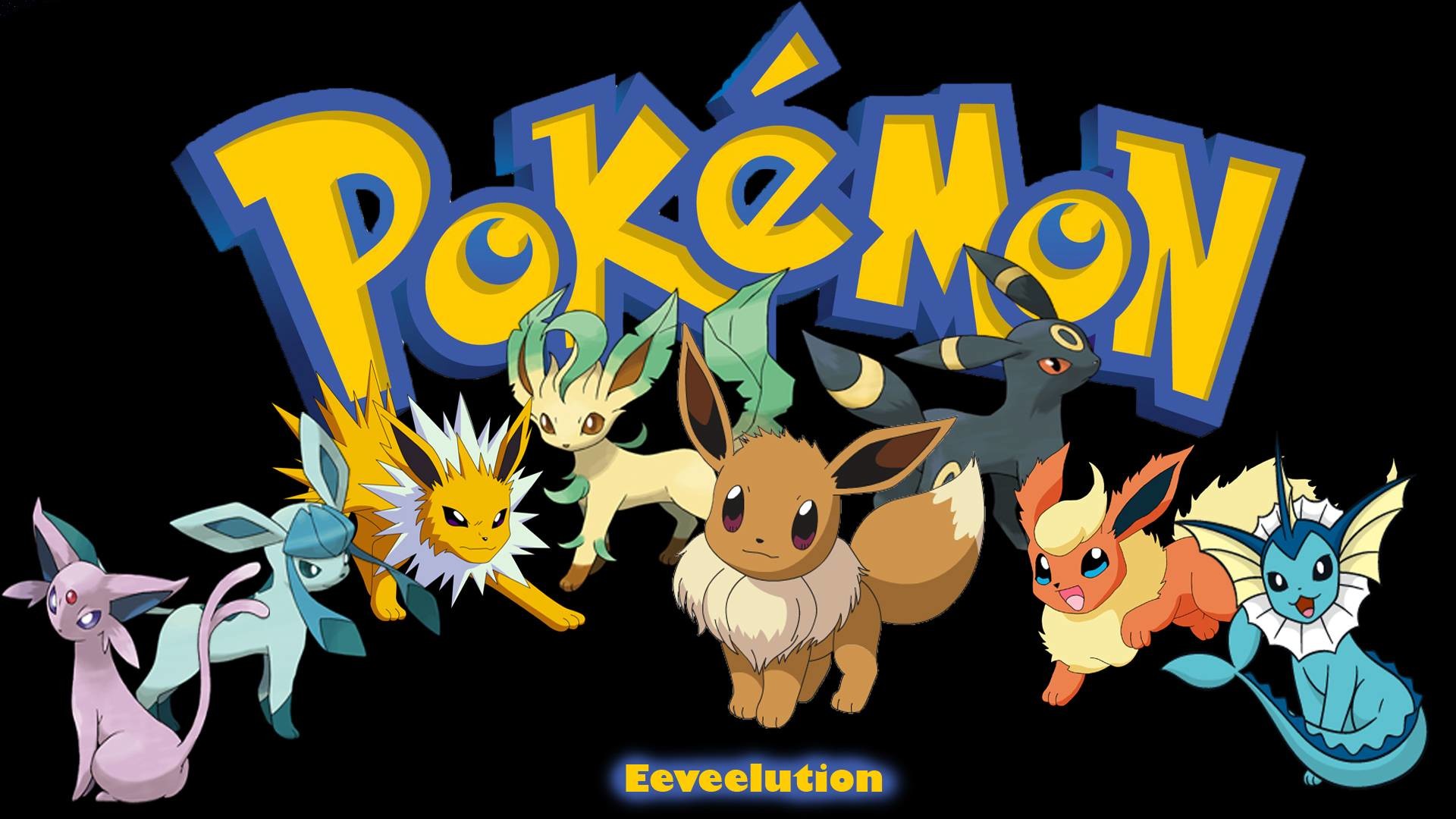 Shiny Eevee Evolutions Wallpapers