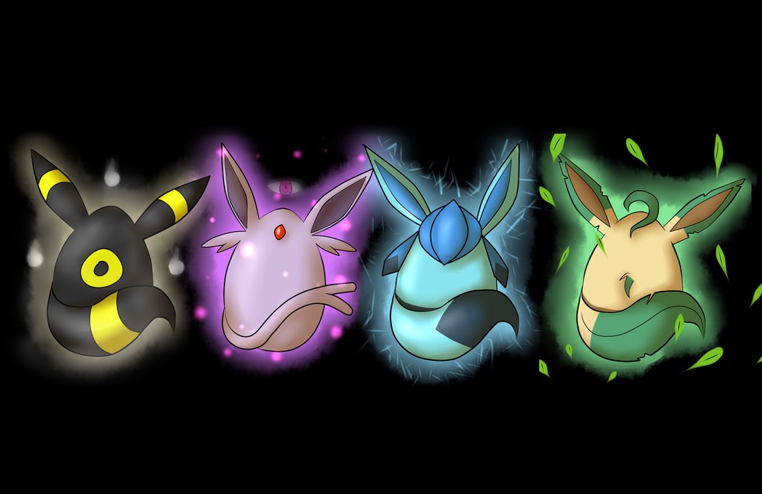 Shiny Eevee Evolutions Wallpapers