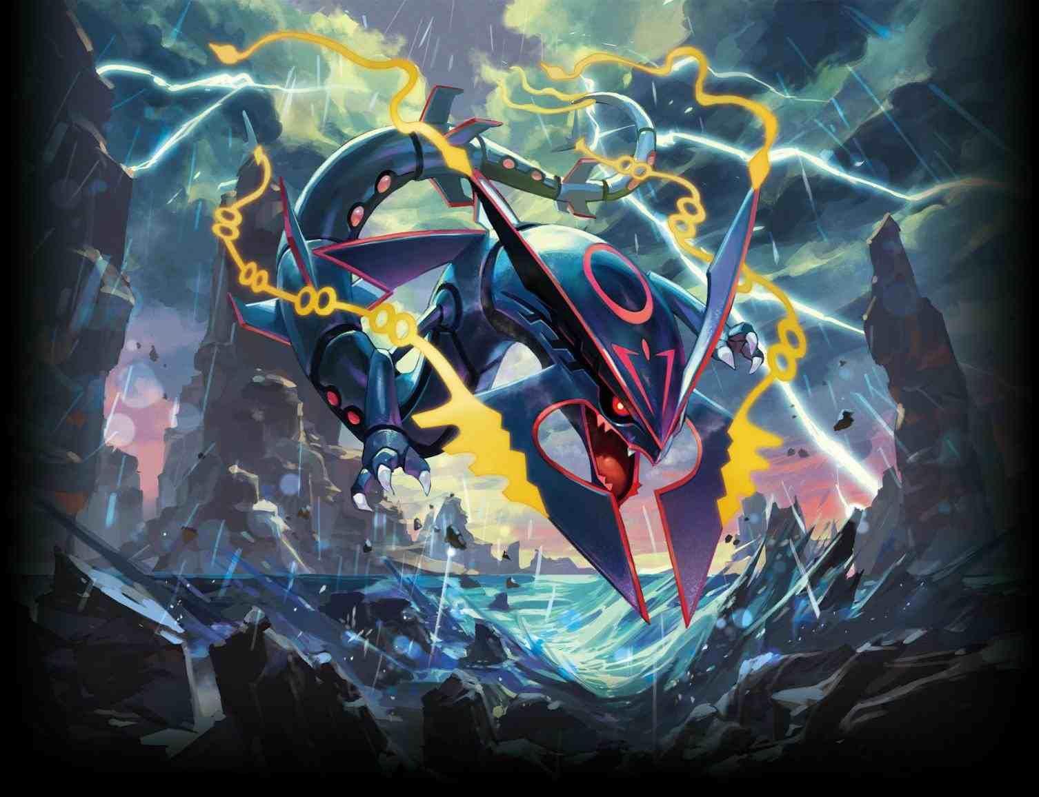 Shiny Rayquaza Wallpapers