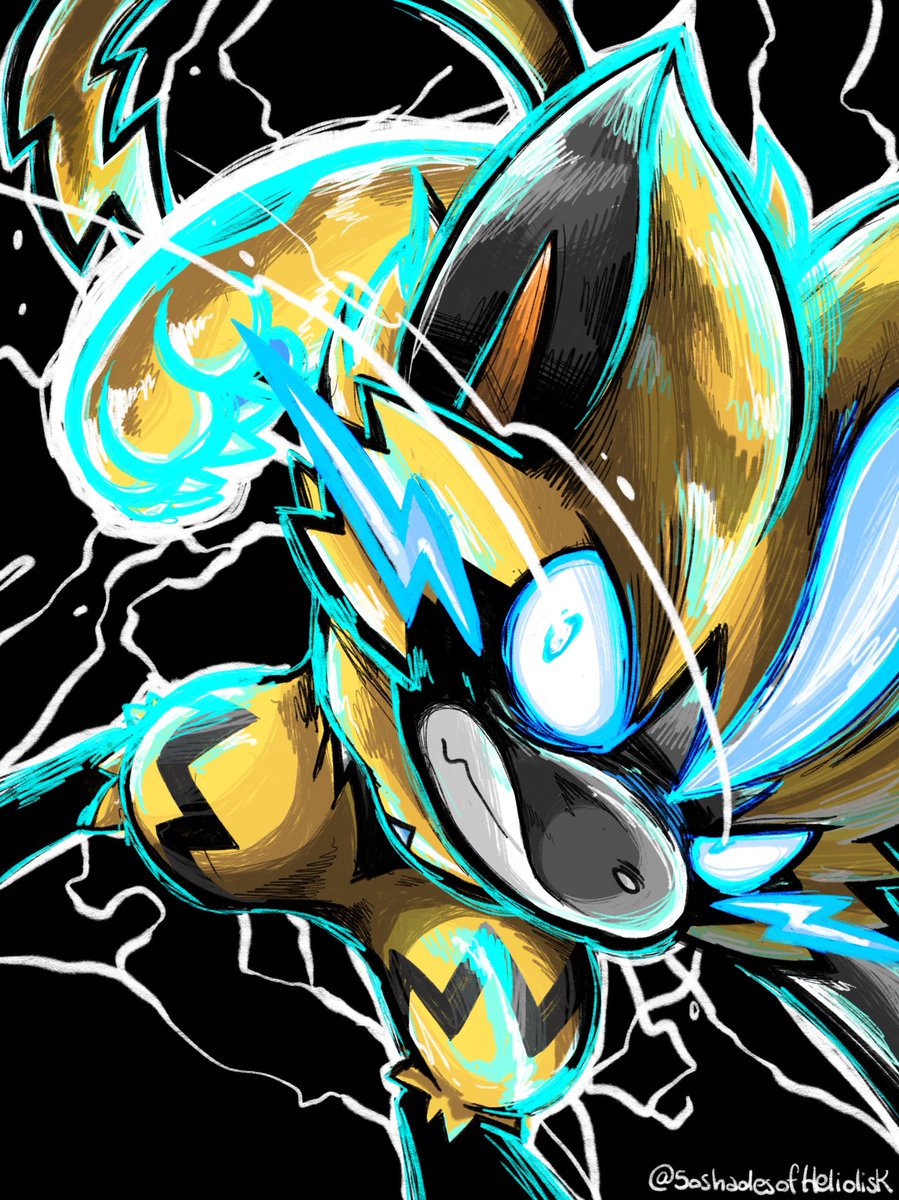 Shiny Zeraora Wallpapers