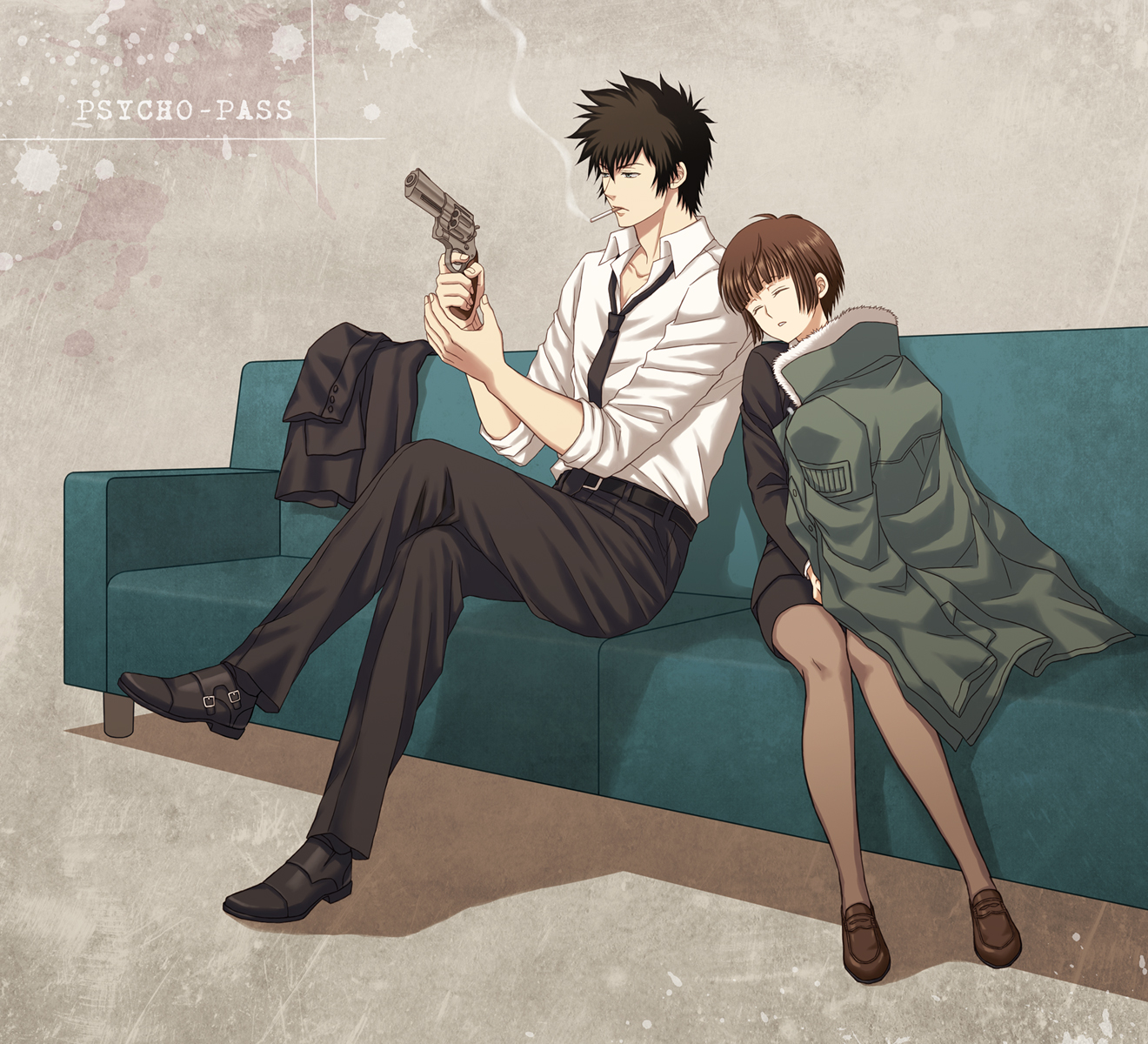 Shinya Kogami From Psycho-Pass Wallpapers