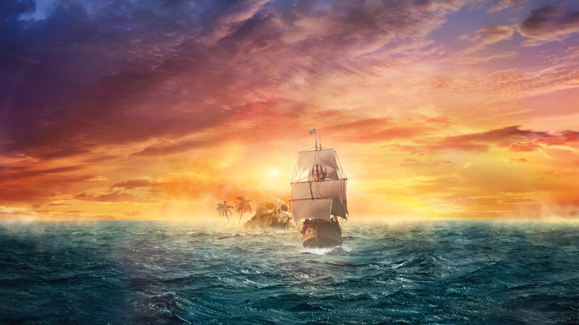 Ship In The Ocean Wallpapers