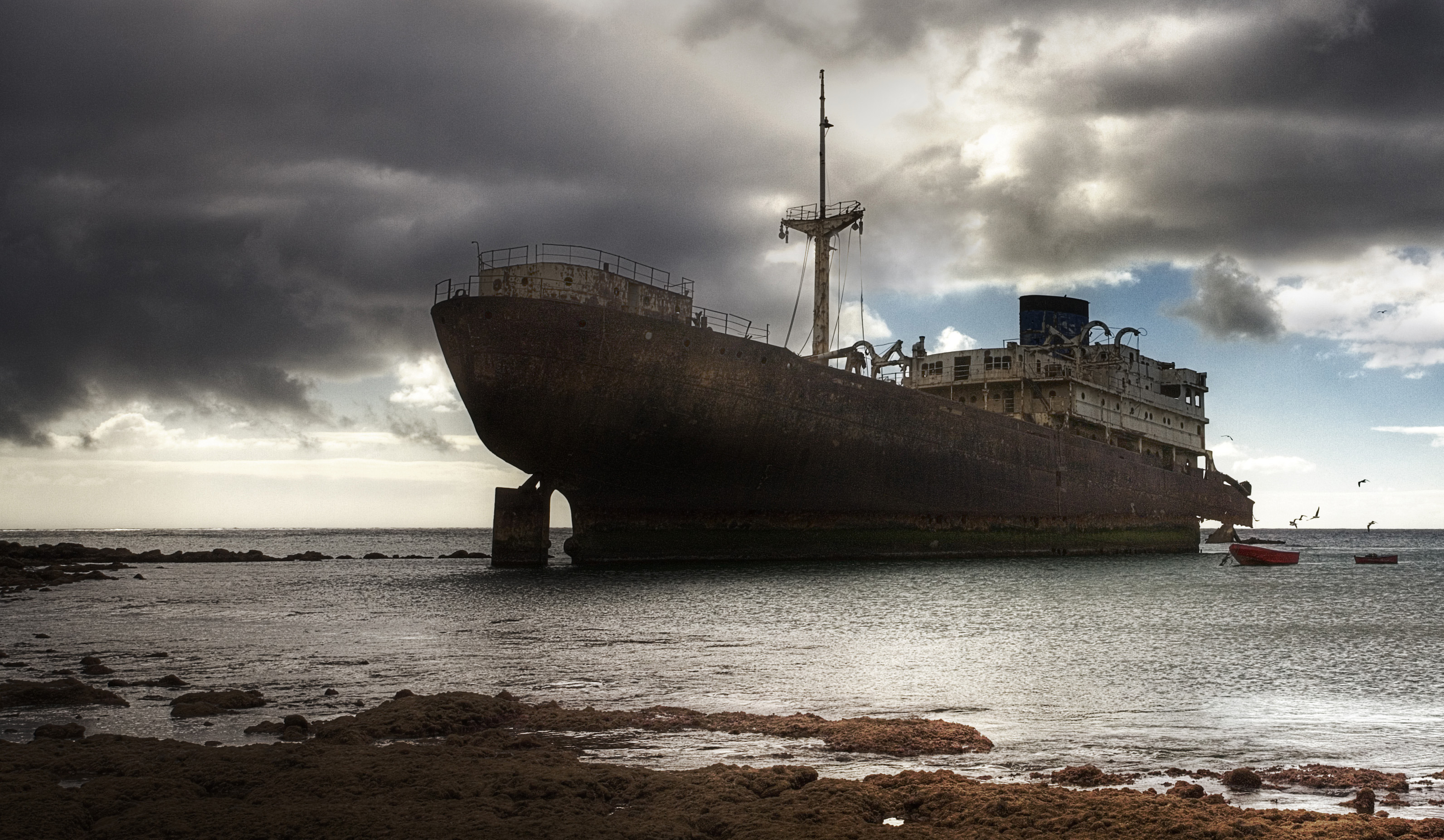 Ship In The Ocean Wallpapers