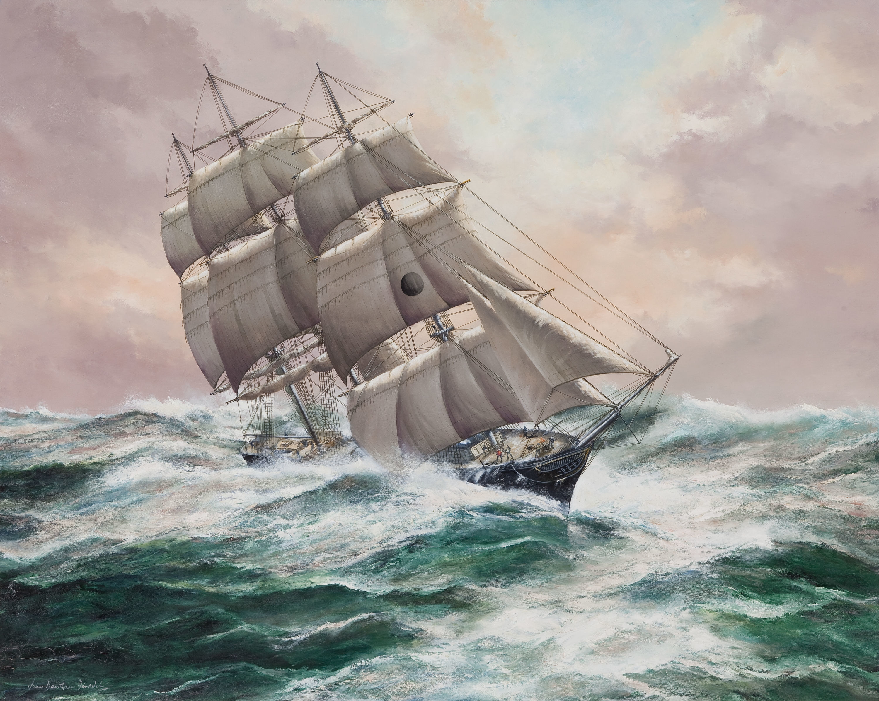 Ship Painting Wallpapers