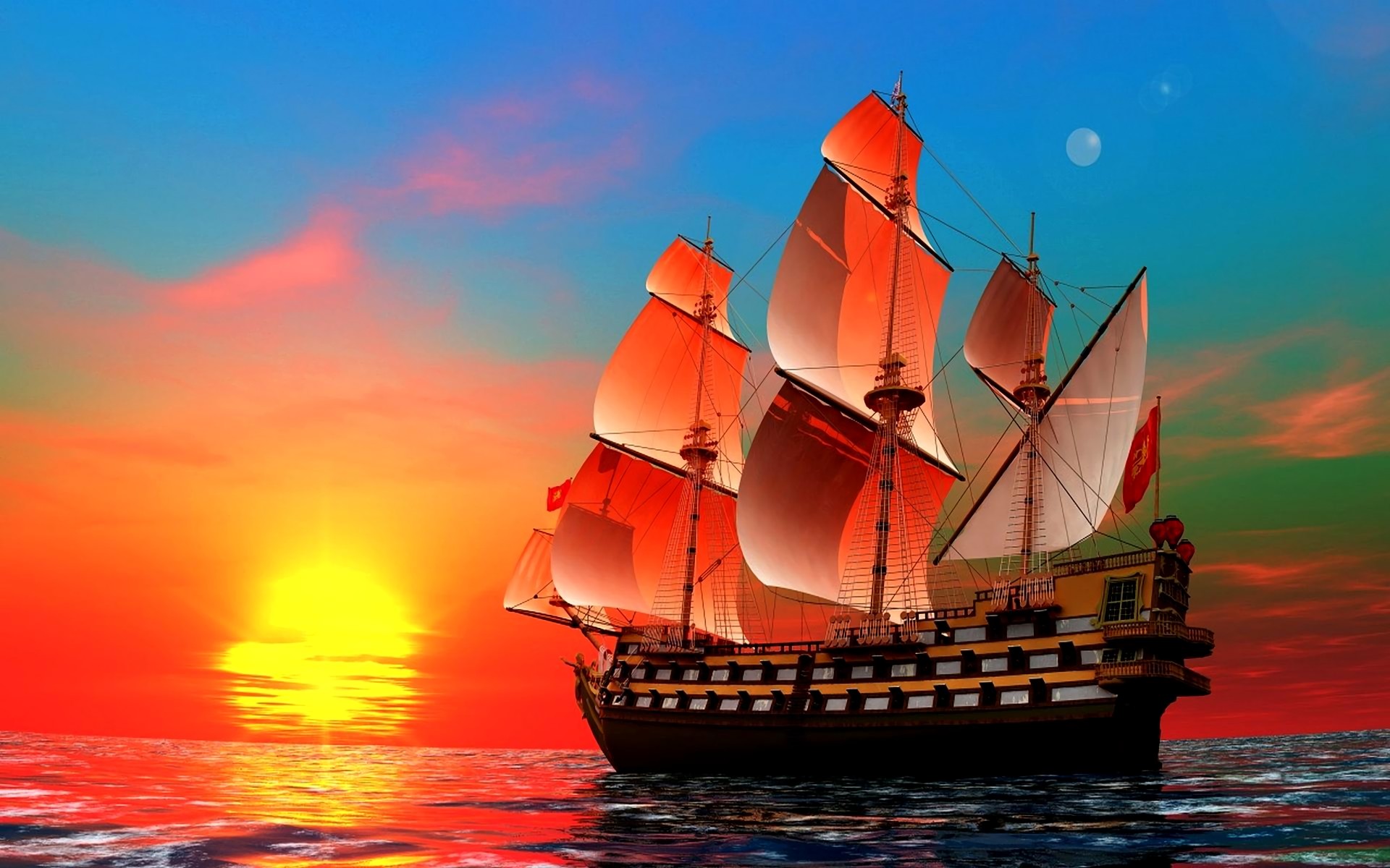 Ships Wall Paper Wallpapers